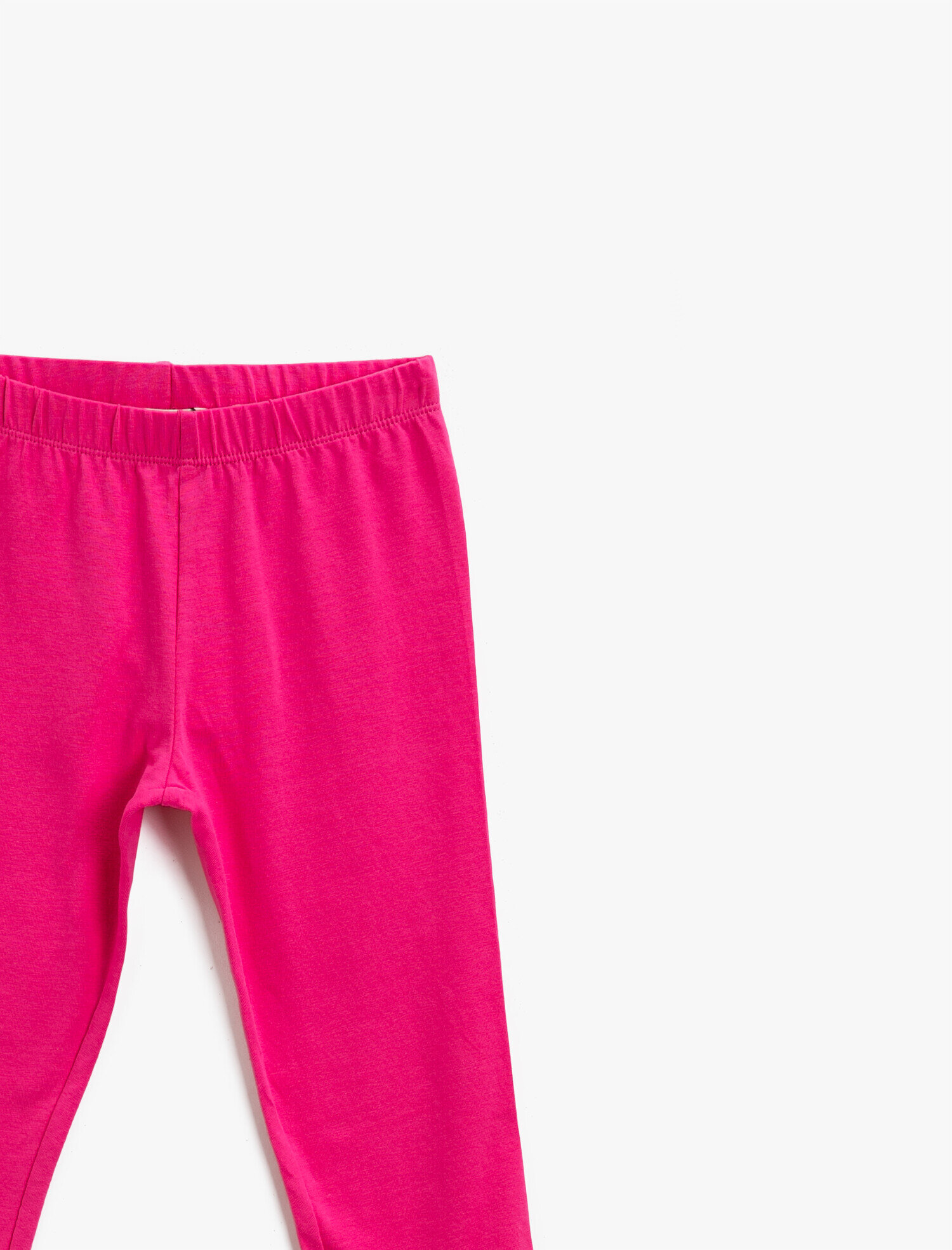  Kız Çocuk Pamuklu Basic Tayt