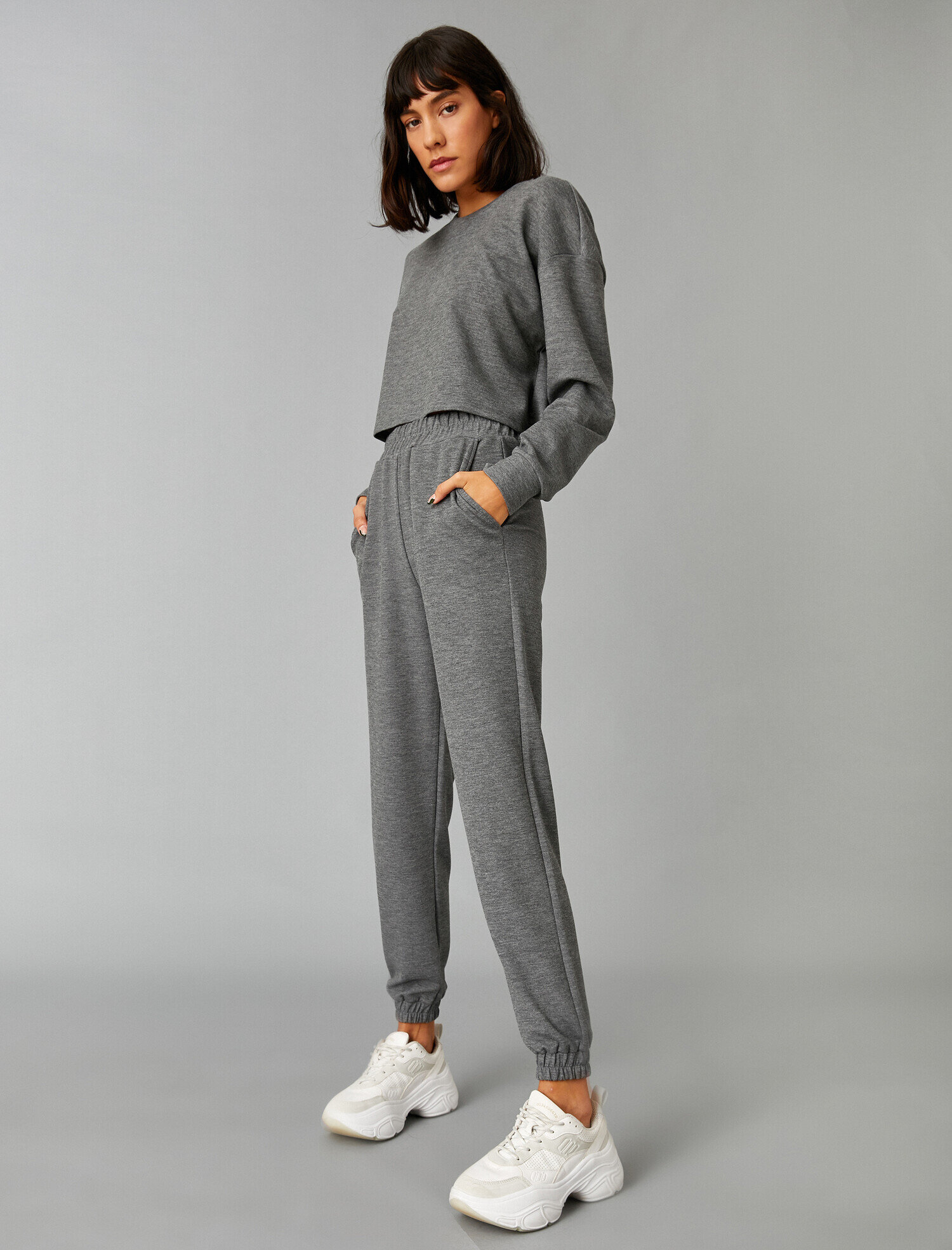   Beli Lastikli Eşofman Altı Jogger