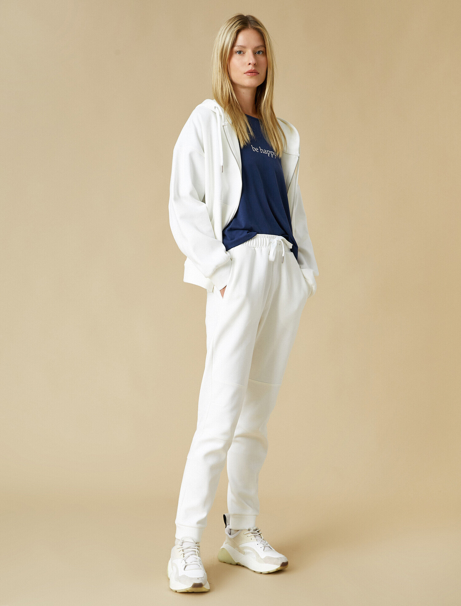   Beli Bağcıklı Jogger Eşofman Altı