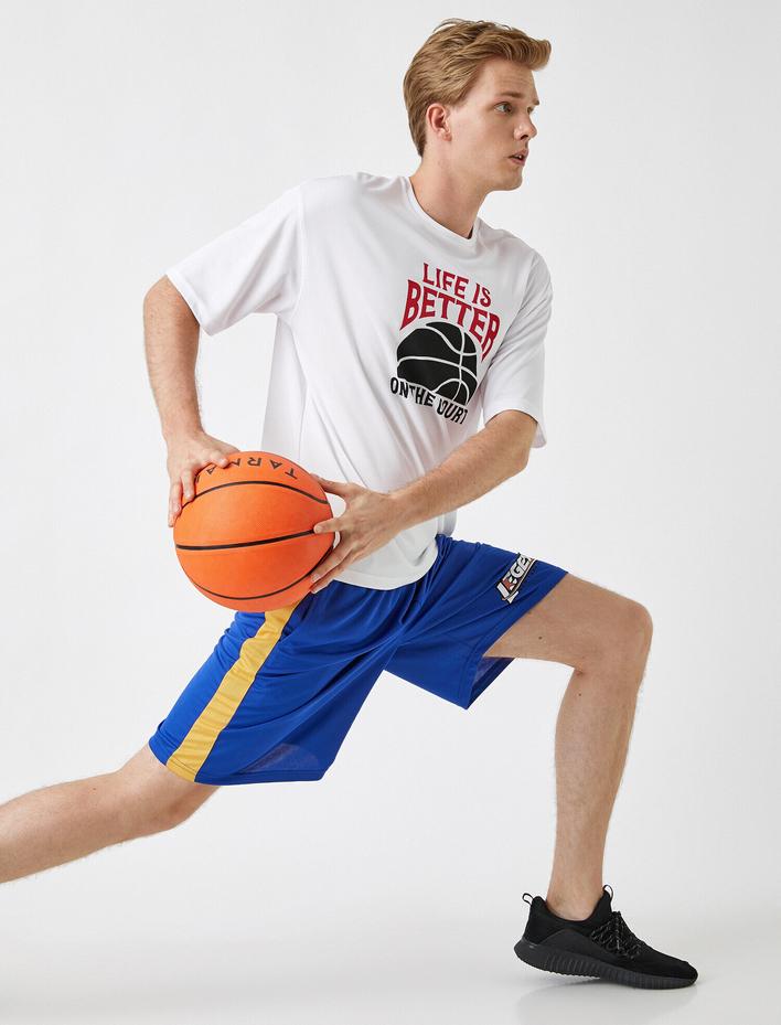  Basketbol Baskılı Şort