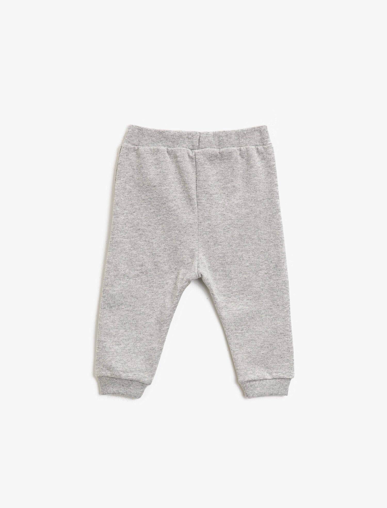 Erkek Bebek Pamuklu Düğmeli Normal Bel Eşofman Altı