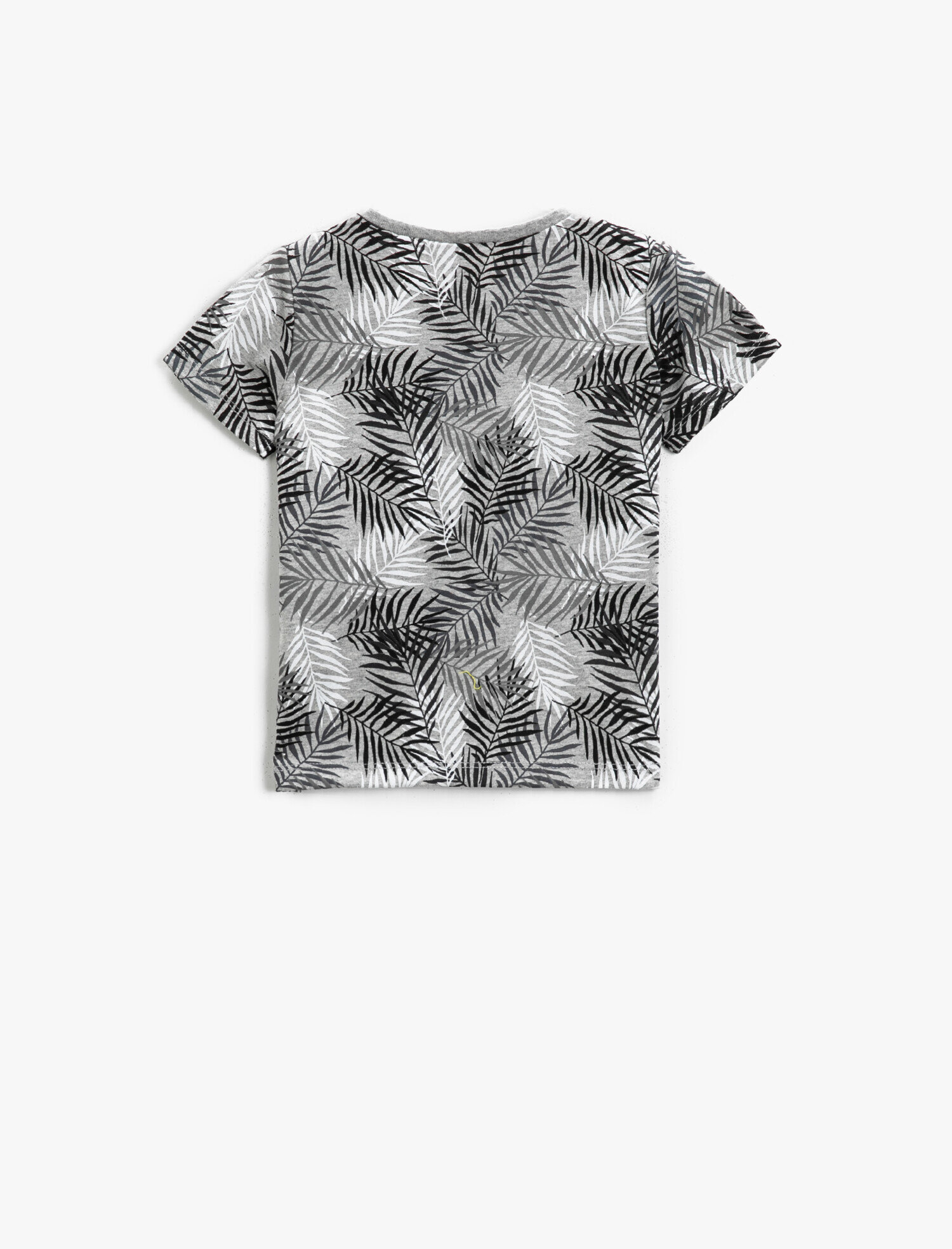  Erkek Bebek Baskılı Tişört Bisiklet Yaka Pamuklu