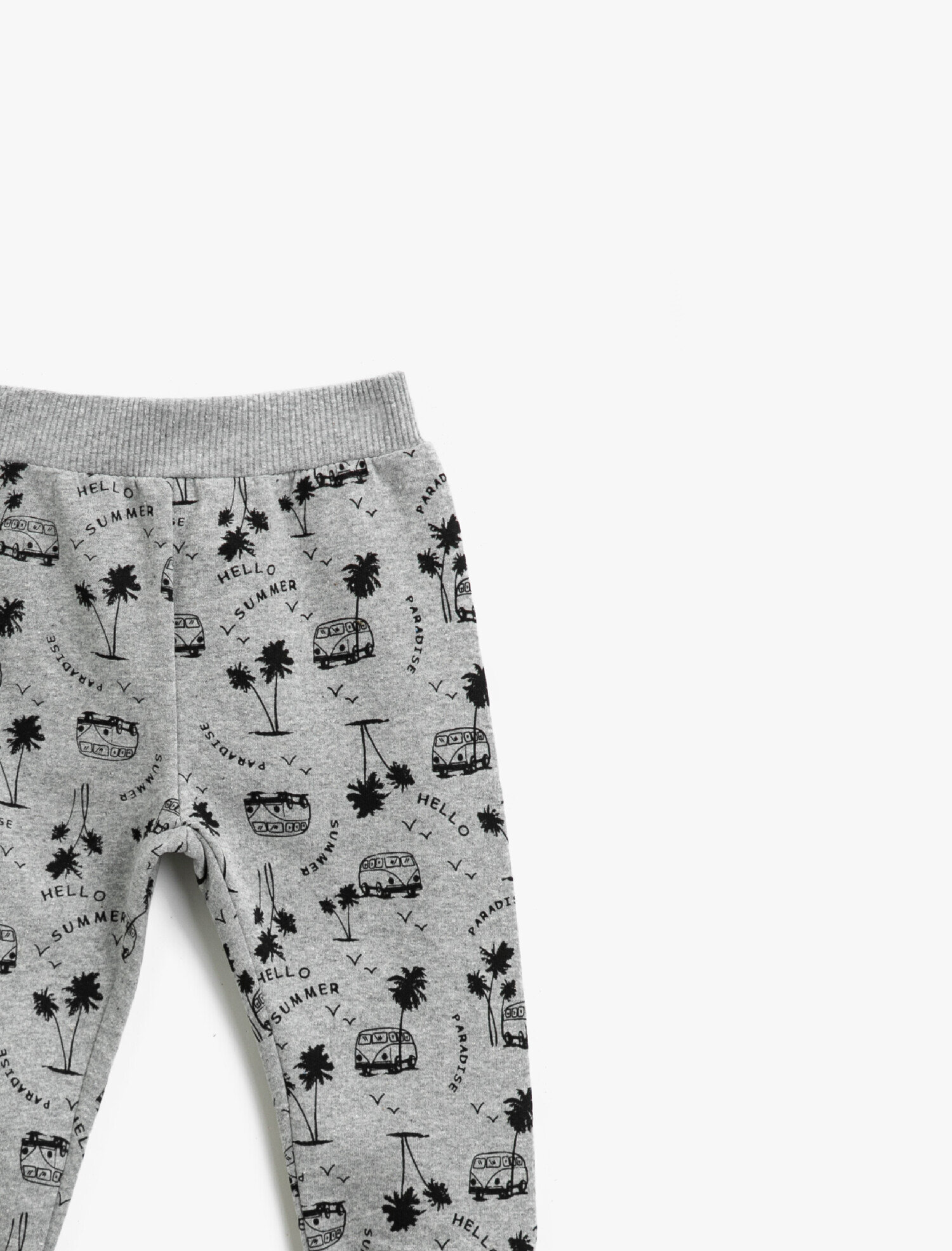  Erkek Bebek Baskılı Normal Bel Eşofman Altı