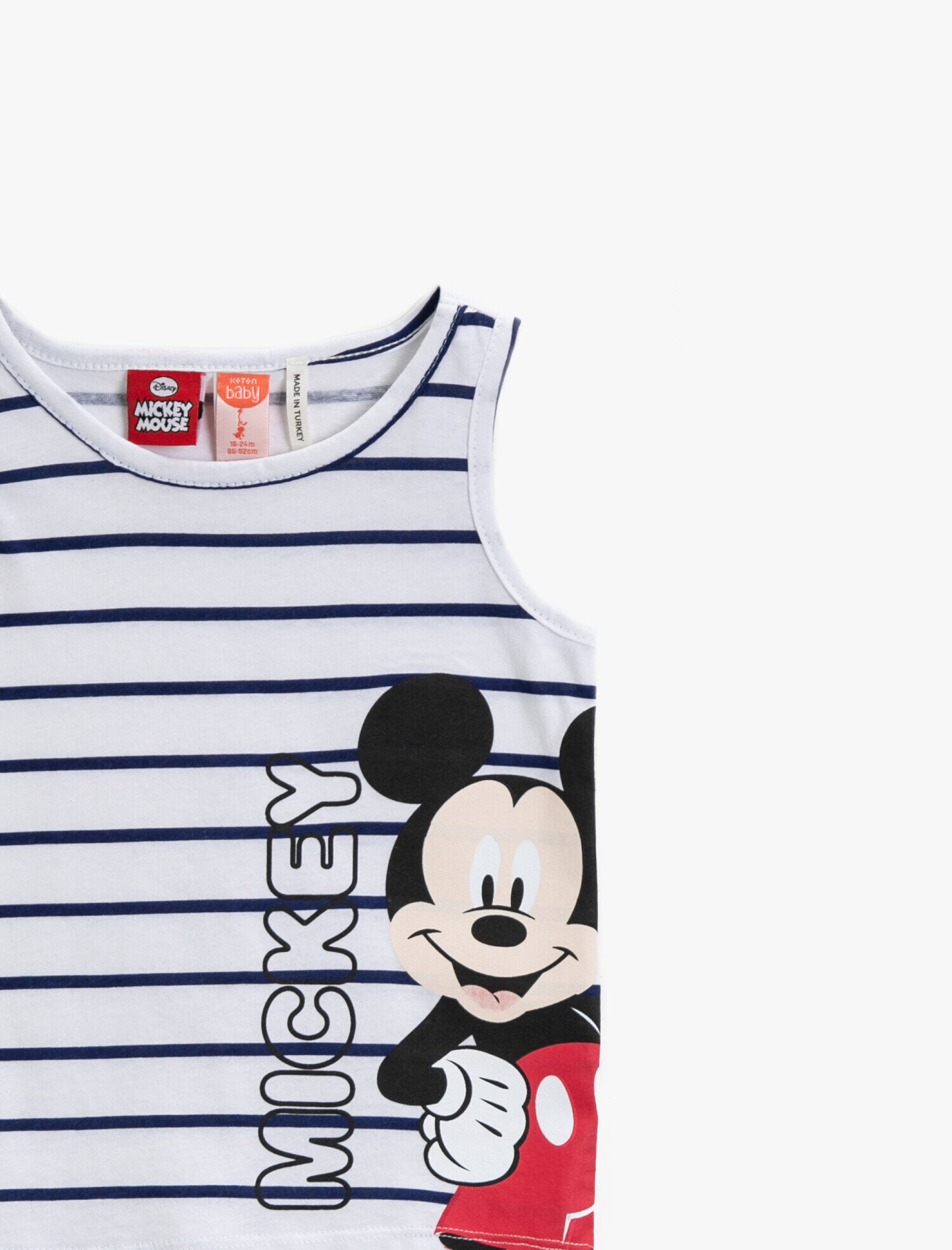  Erkek Bebek Mickey Mouse Atlet Lisanslı Pamuklu