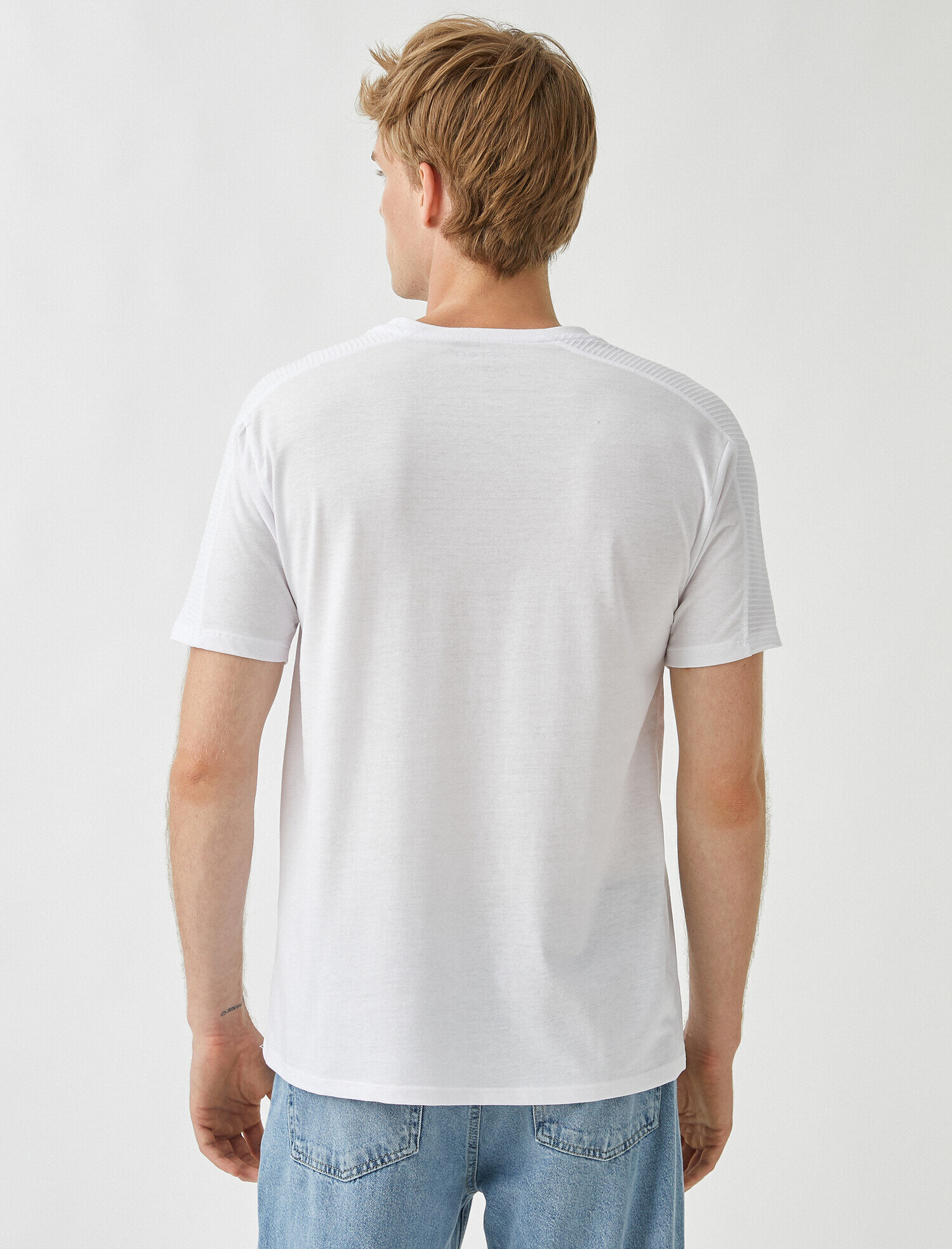 Slim Fit Basic Tişört Pamuklu