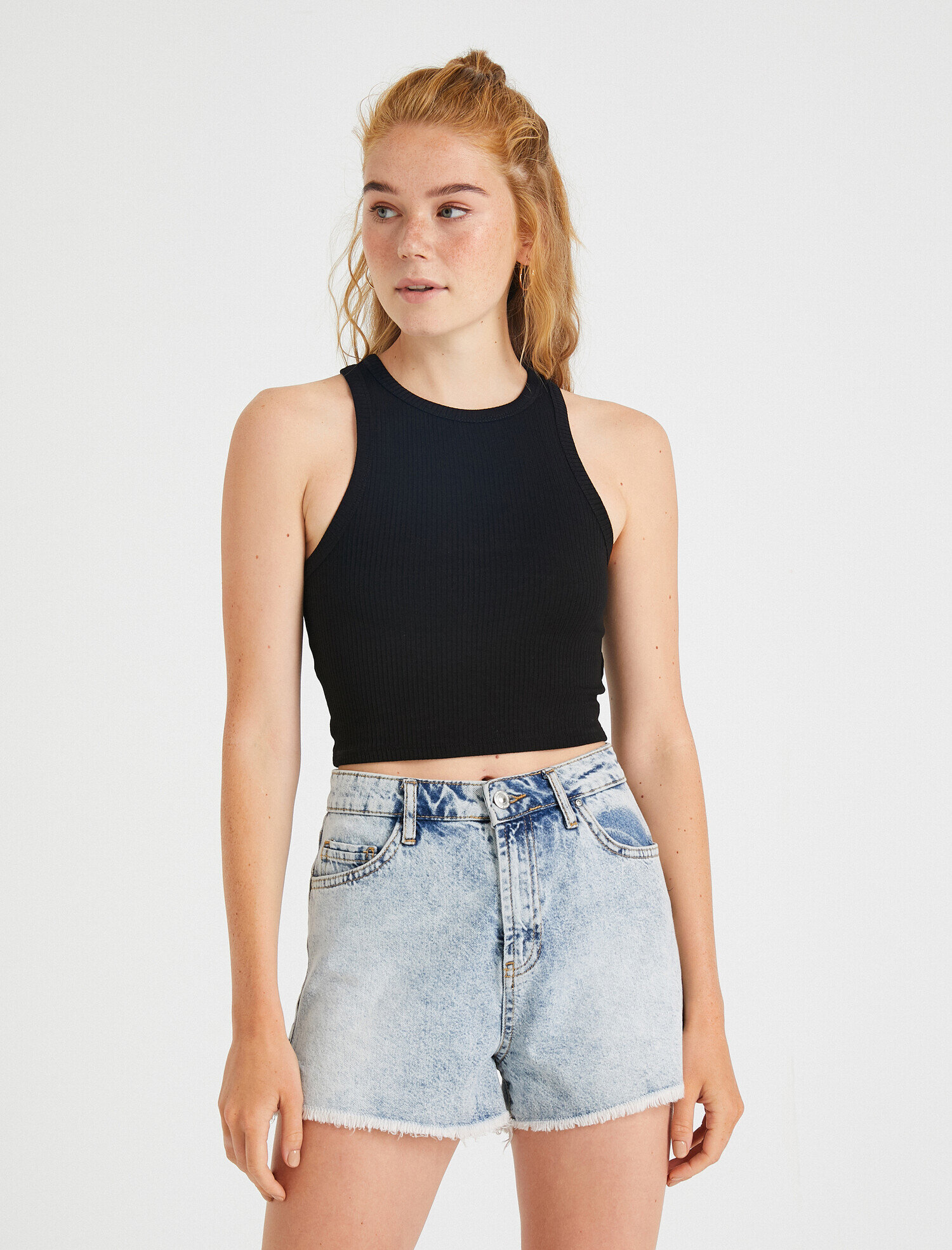   Fitilli Atlet Halter Yaka