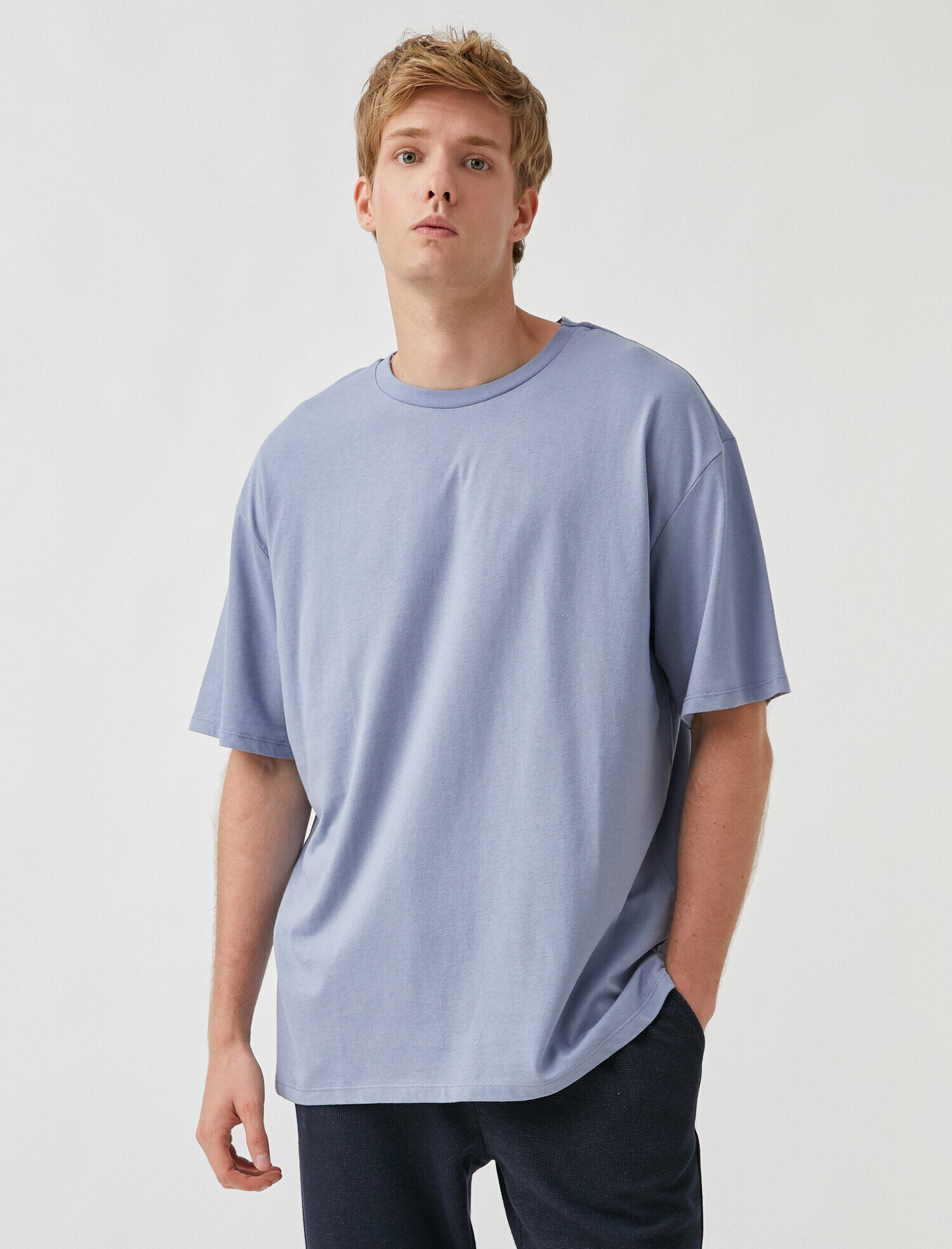   Pamuklu Oversize Tişört