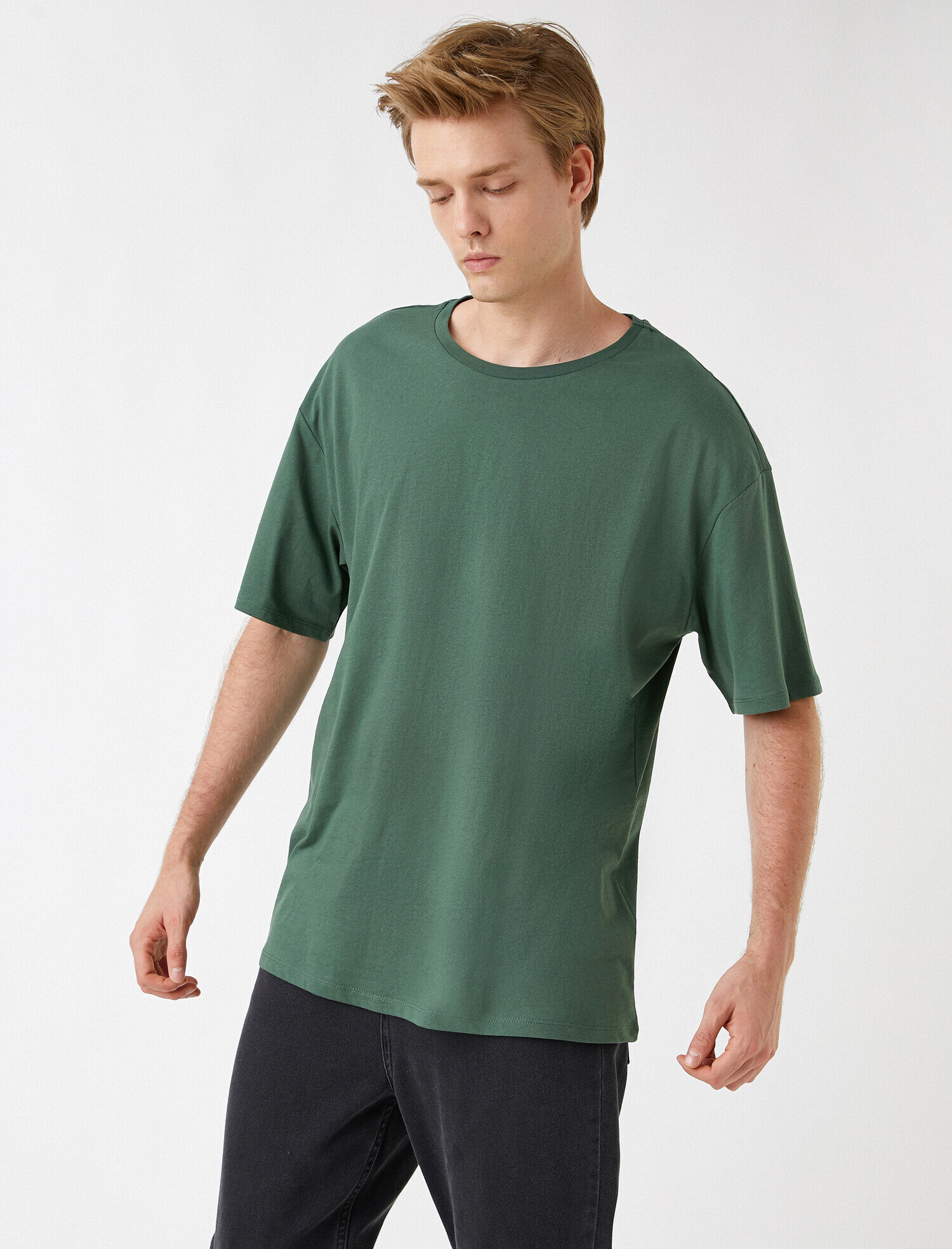 Pamuklu Oversize Tişört