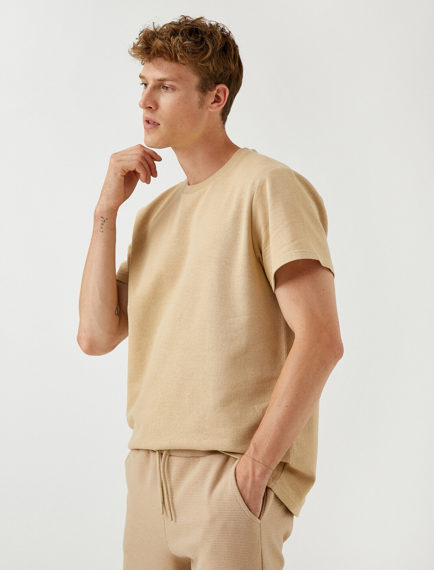   Bisiklet Yaka Tişört