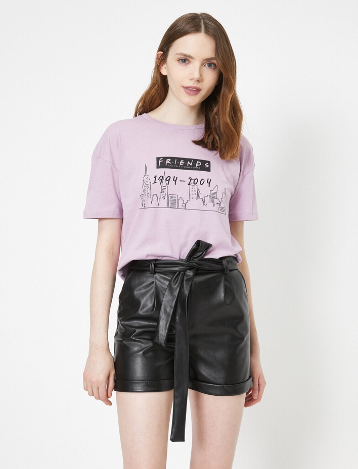  Friends Baskılı Lisanslı Kısa Kollu Tişört