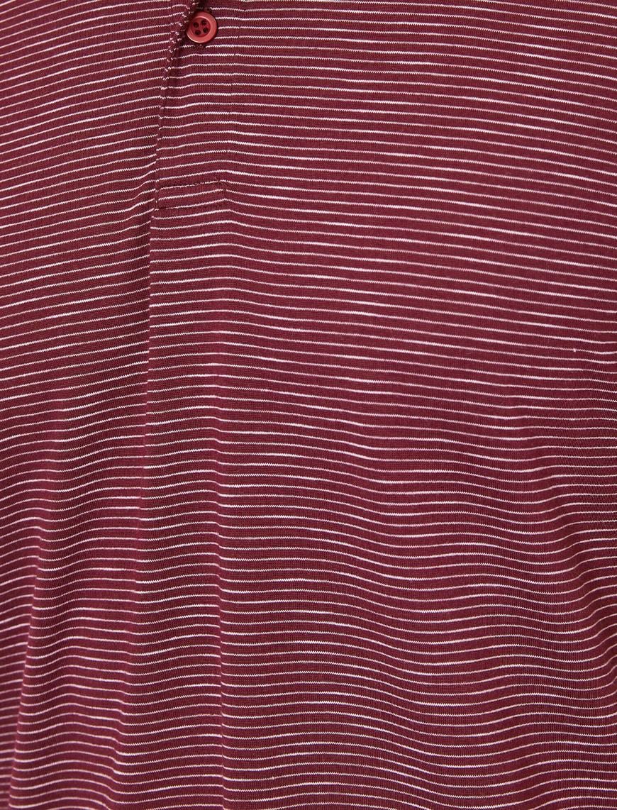   Polo Yaka Kısa Kollu Tişört