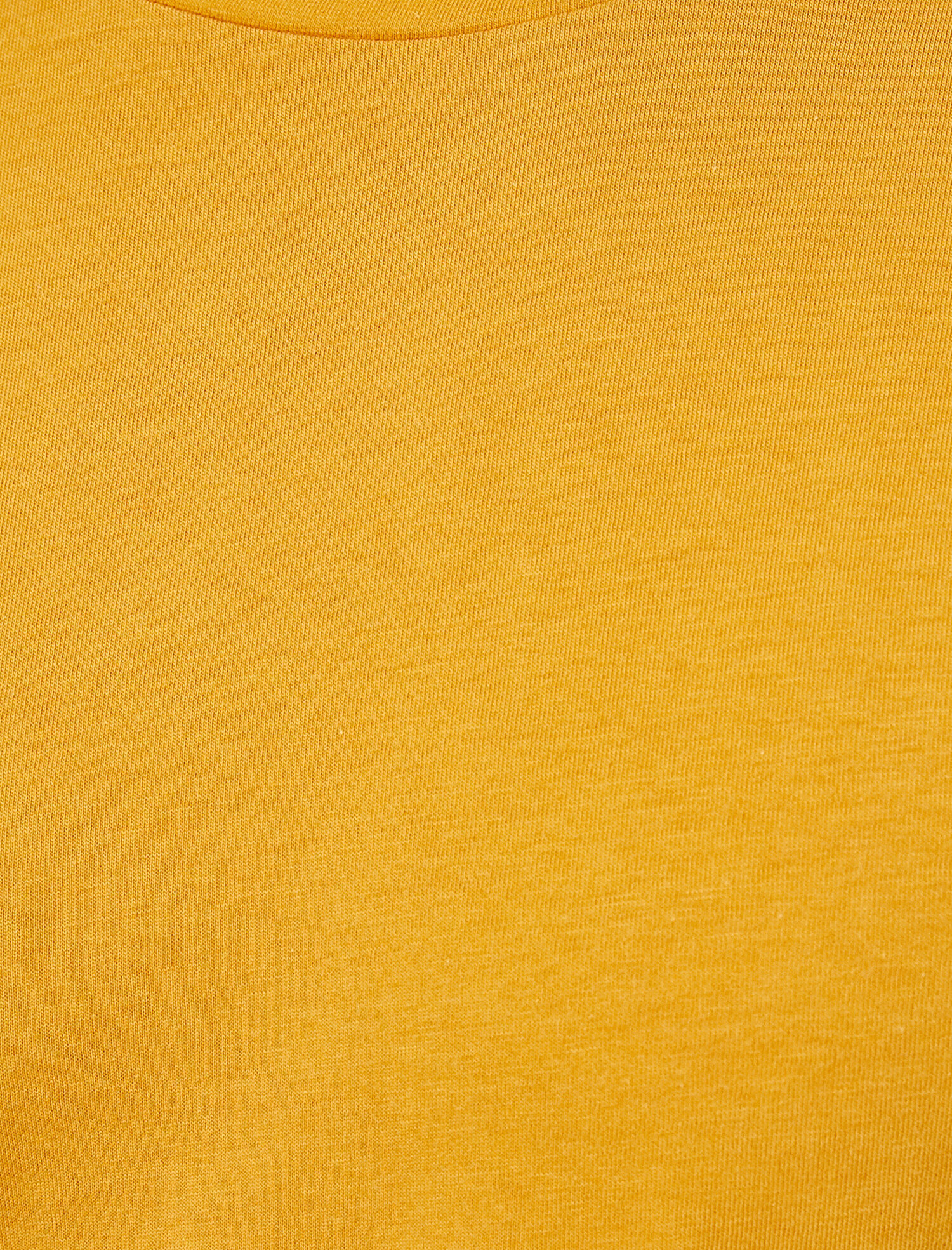 Bisiklet Yaka Pamuklu Dar Kesim Basic Tişört