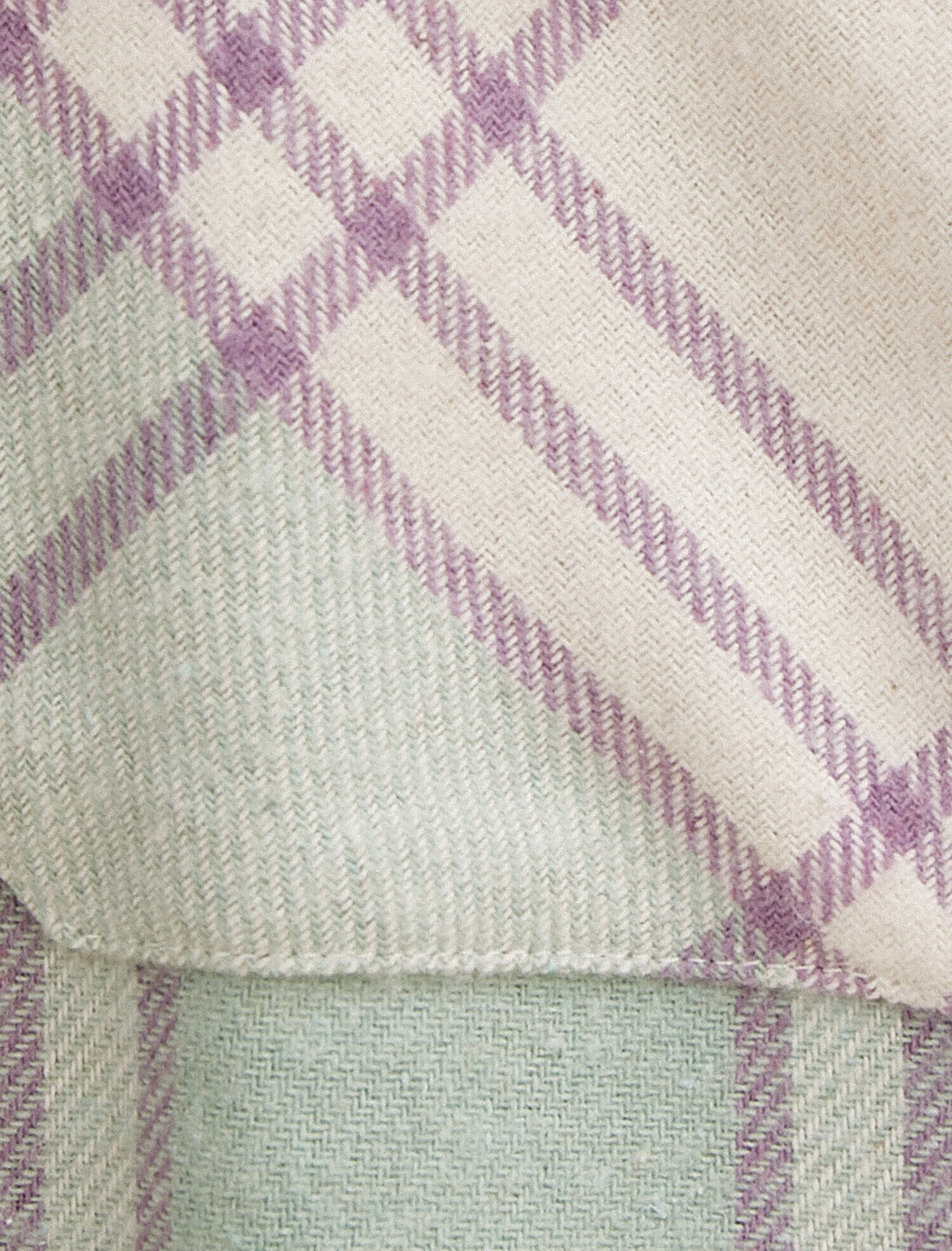   Ekose Gömlek Cepli Oversize