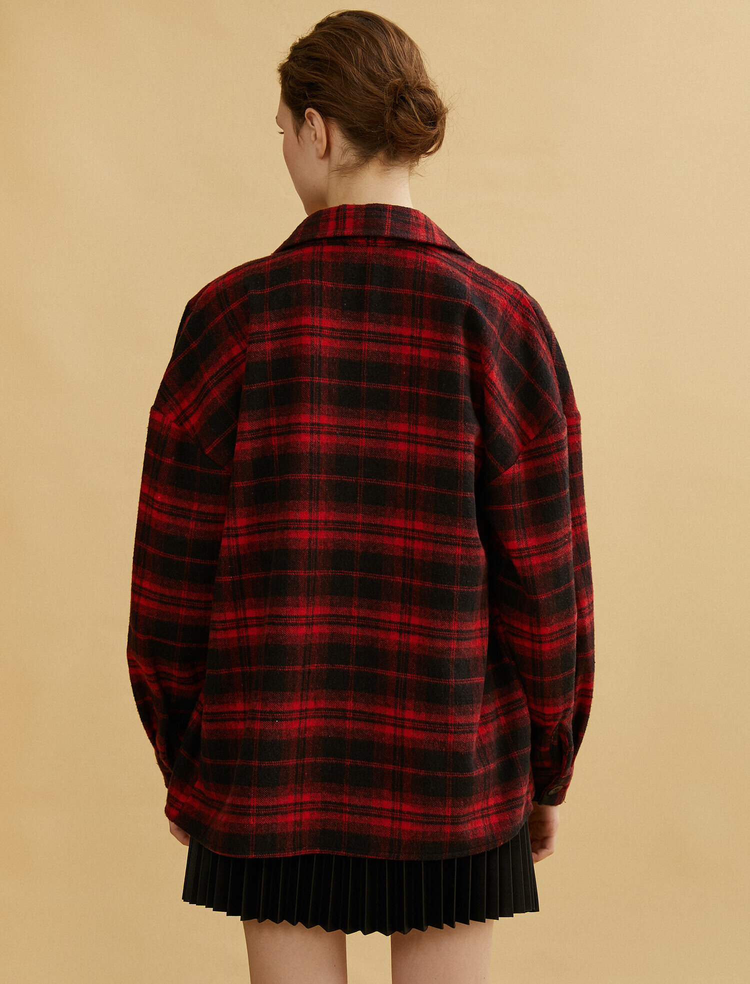   Pamuklu Oduncu Gömleği Oversize