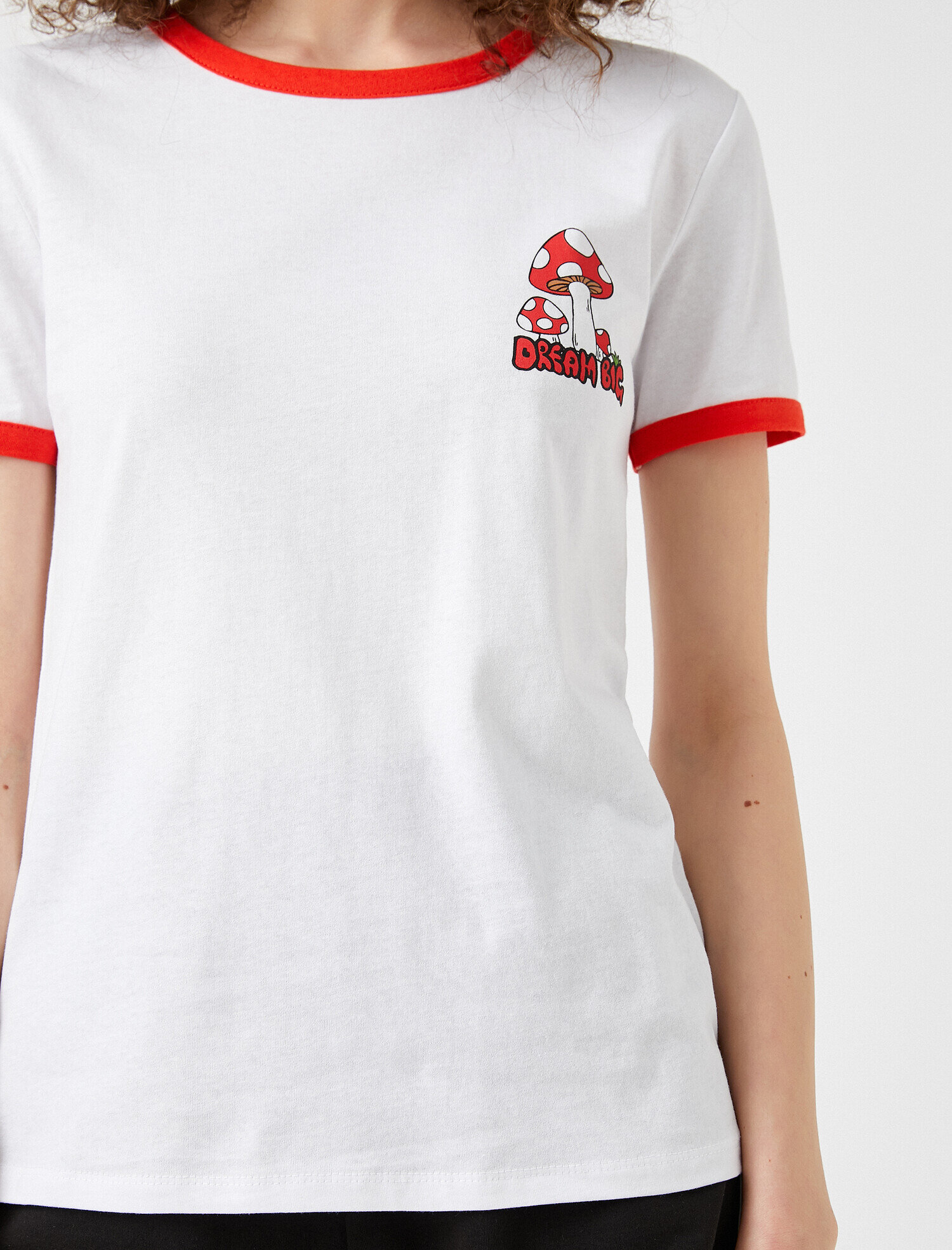   Baskılı Tişört Pamuklu