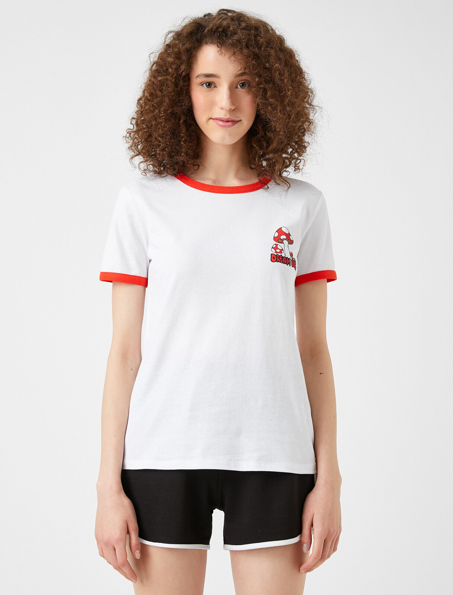   Baskılı Tişört Pamuklu