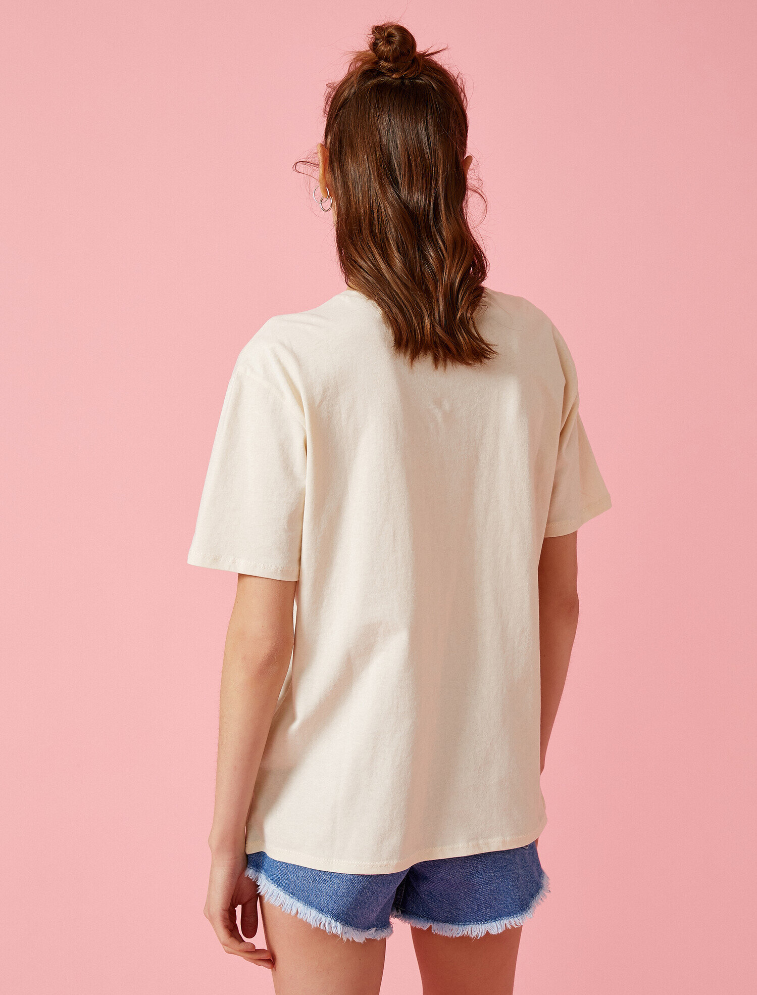   Yazılı Baskılı Tişört Pamuklu