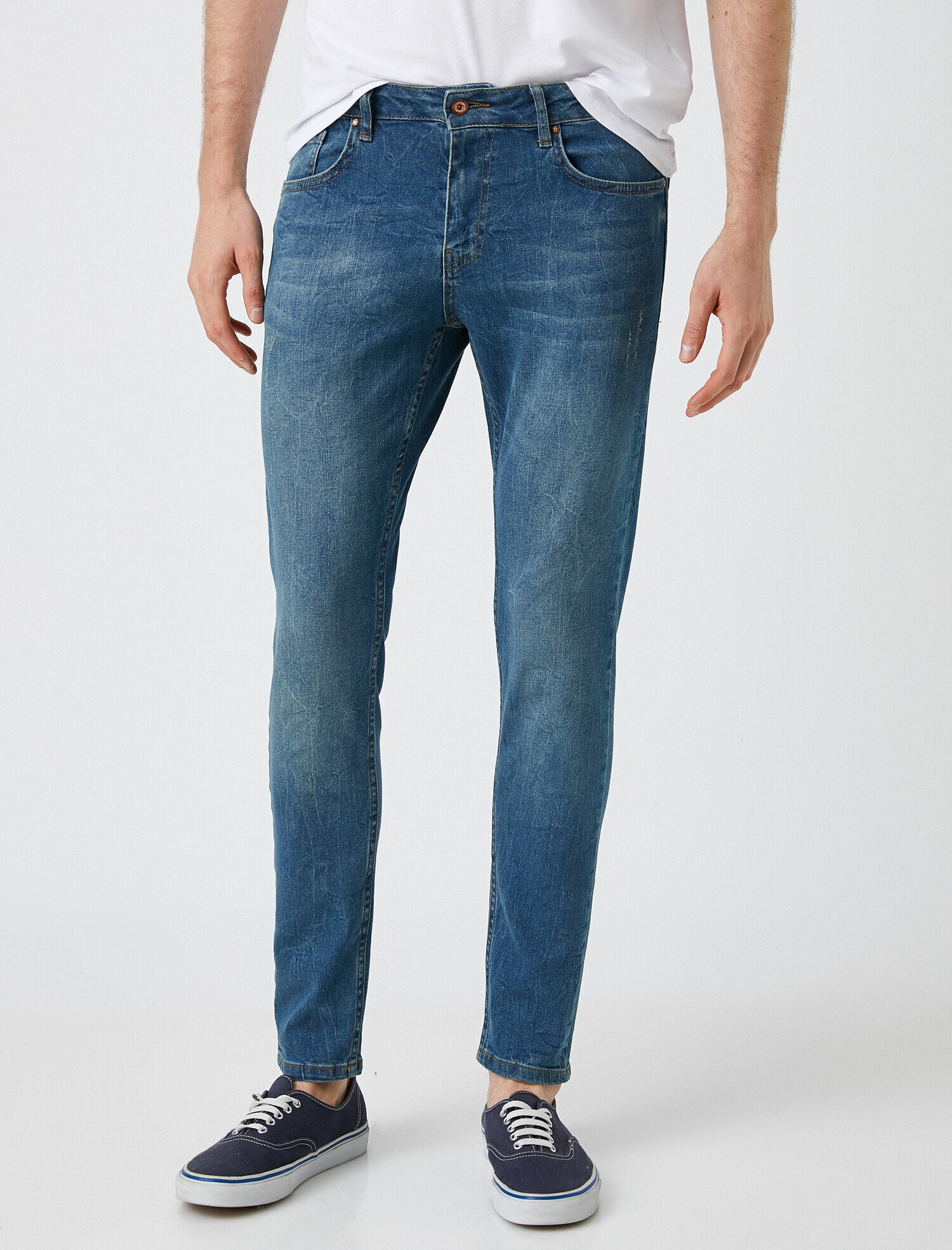   Skinny Fit Kot Pantolon - Michael Jean