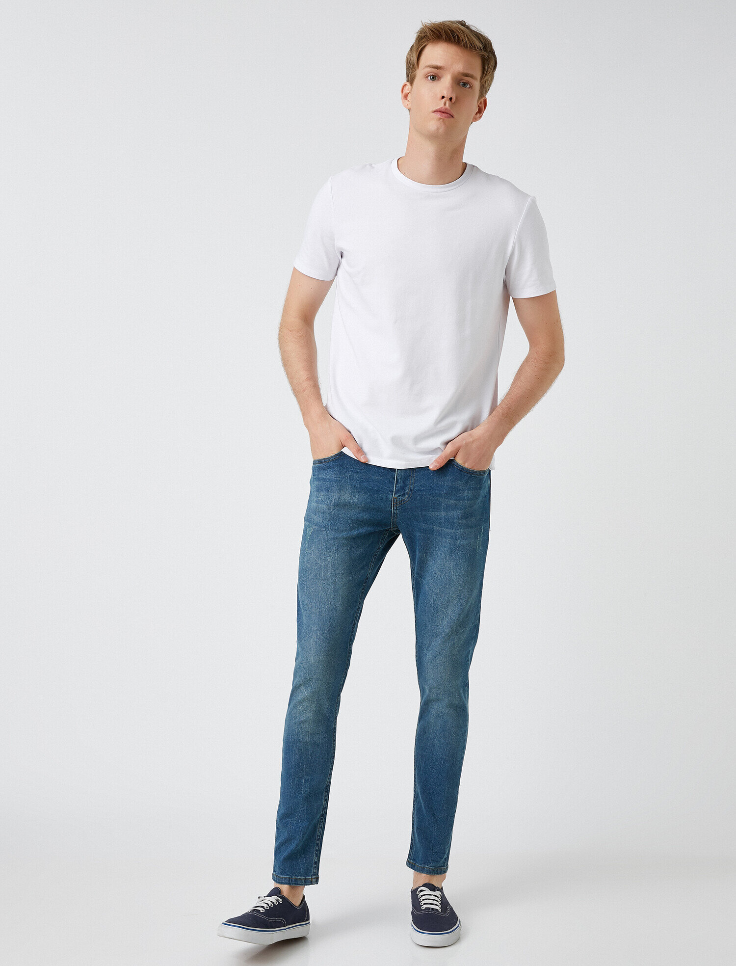   Skinny Fit Kot Pantolon - Michael Jean