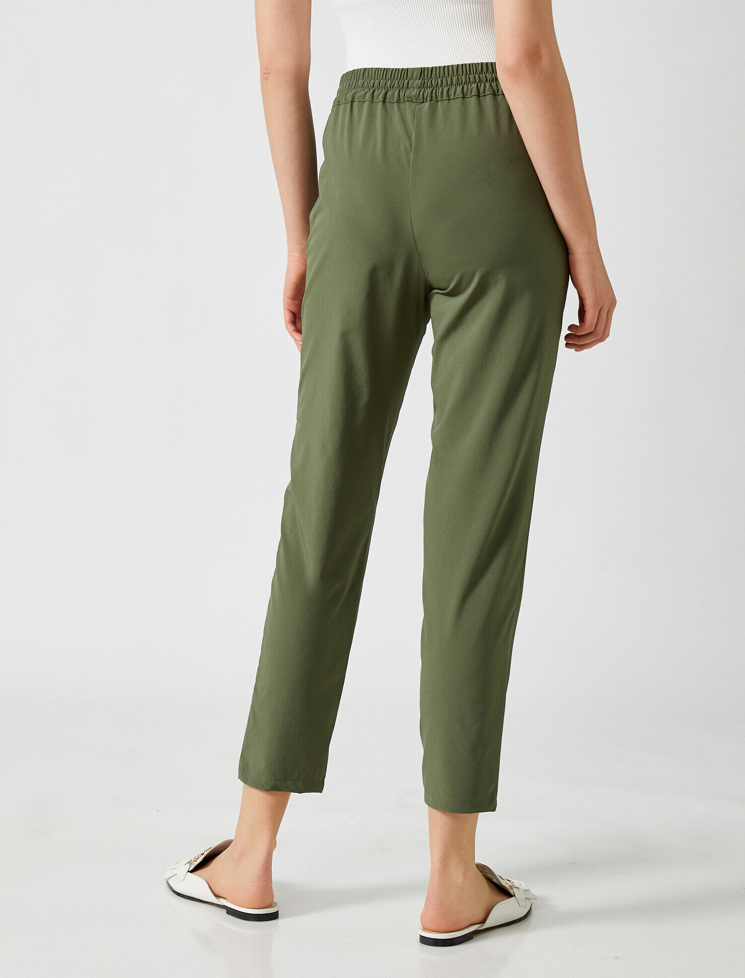   Belden Bağlamalı Pantolon