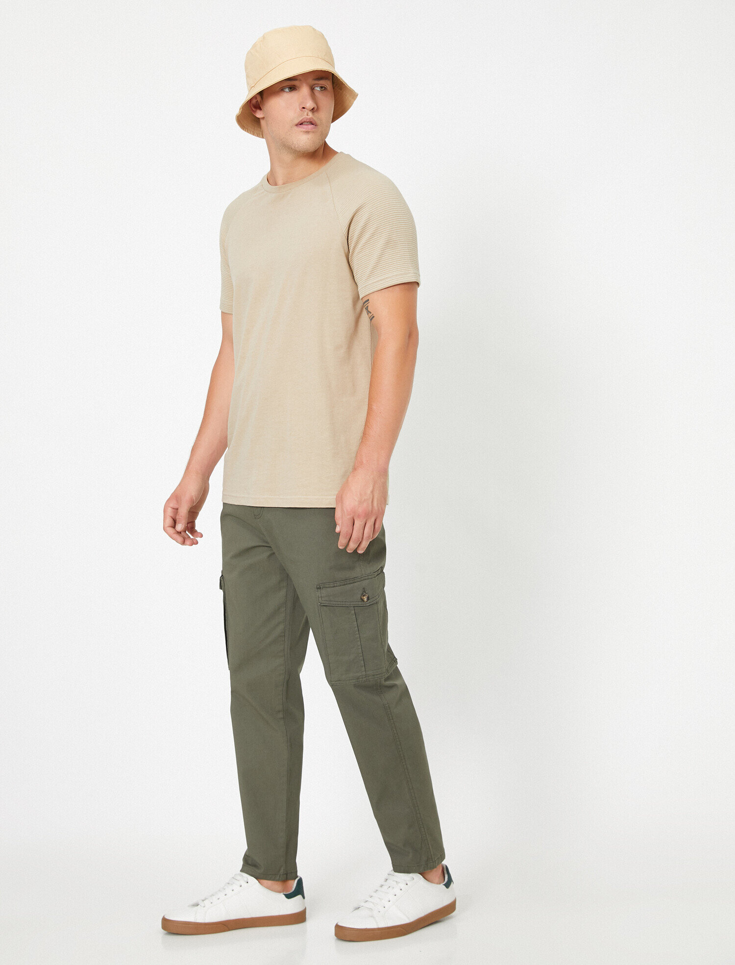   Düz Kesim Kargo Pantolon