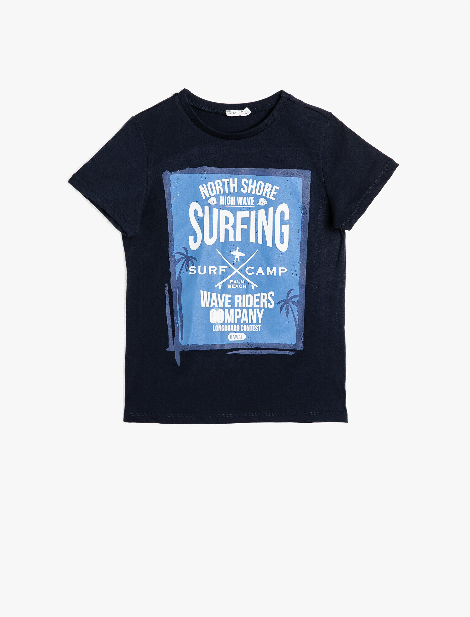  Erkek Çocuk Yazılı Baskılı Tişört