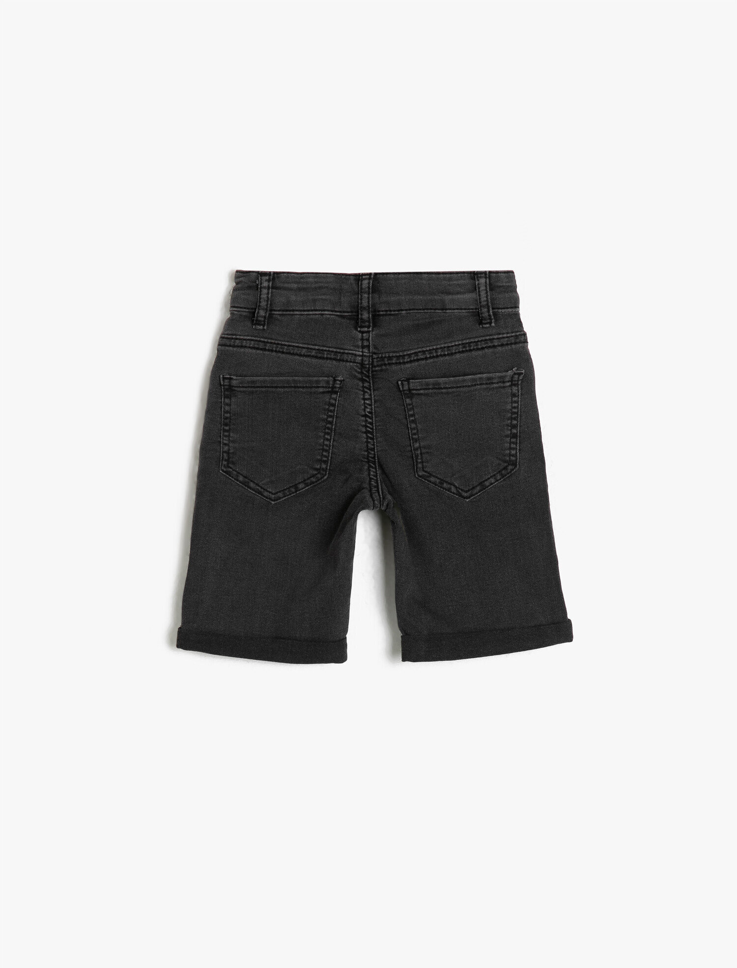  Erkek Çocuk Basic Normal Bel 5 Cep Basic Jean Şort