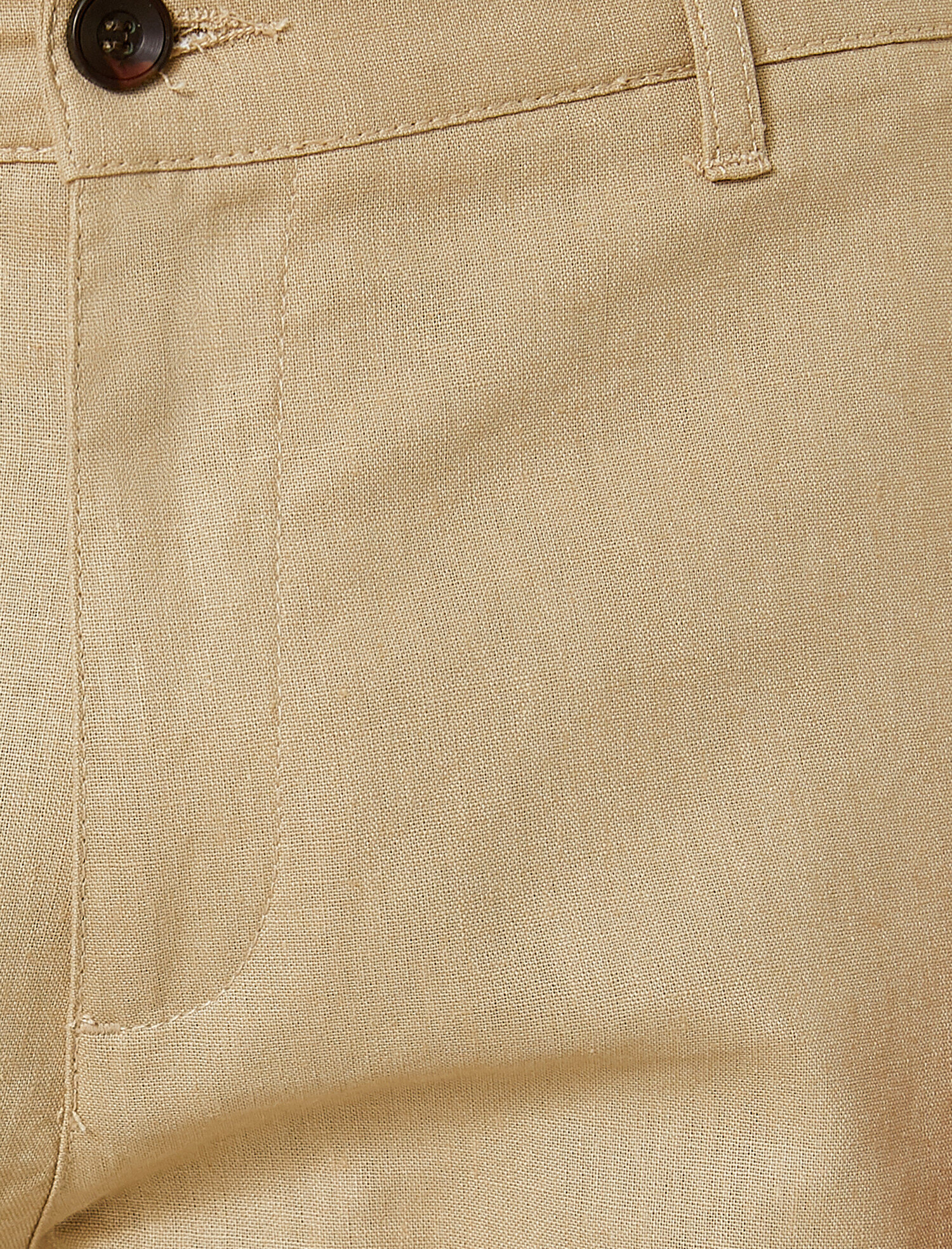   Keten Pantolon Regular Fit