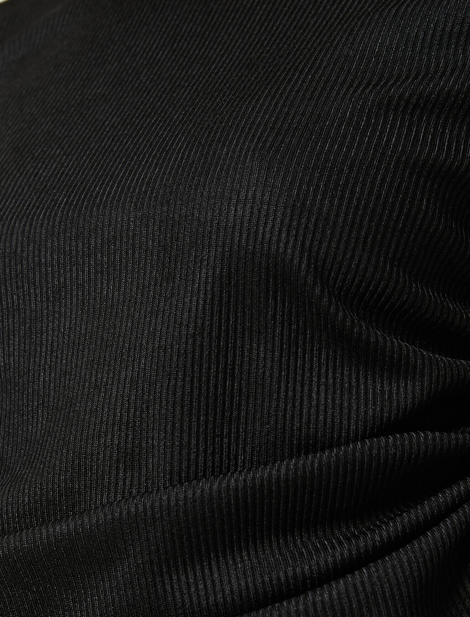   Bisiklet Yaka Büzgü Detaylı Kazak