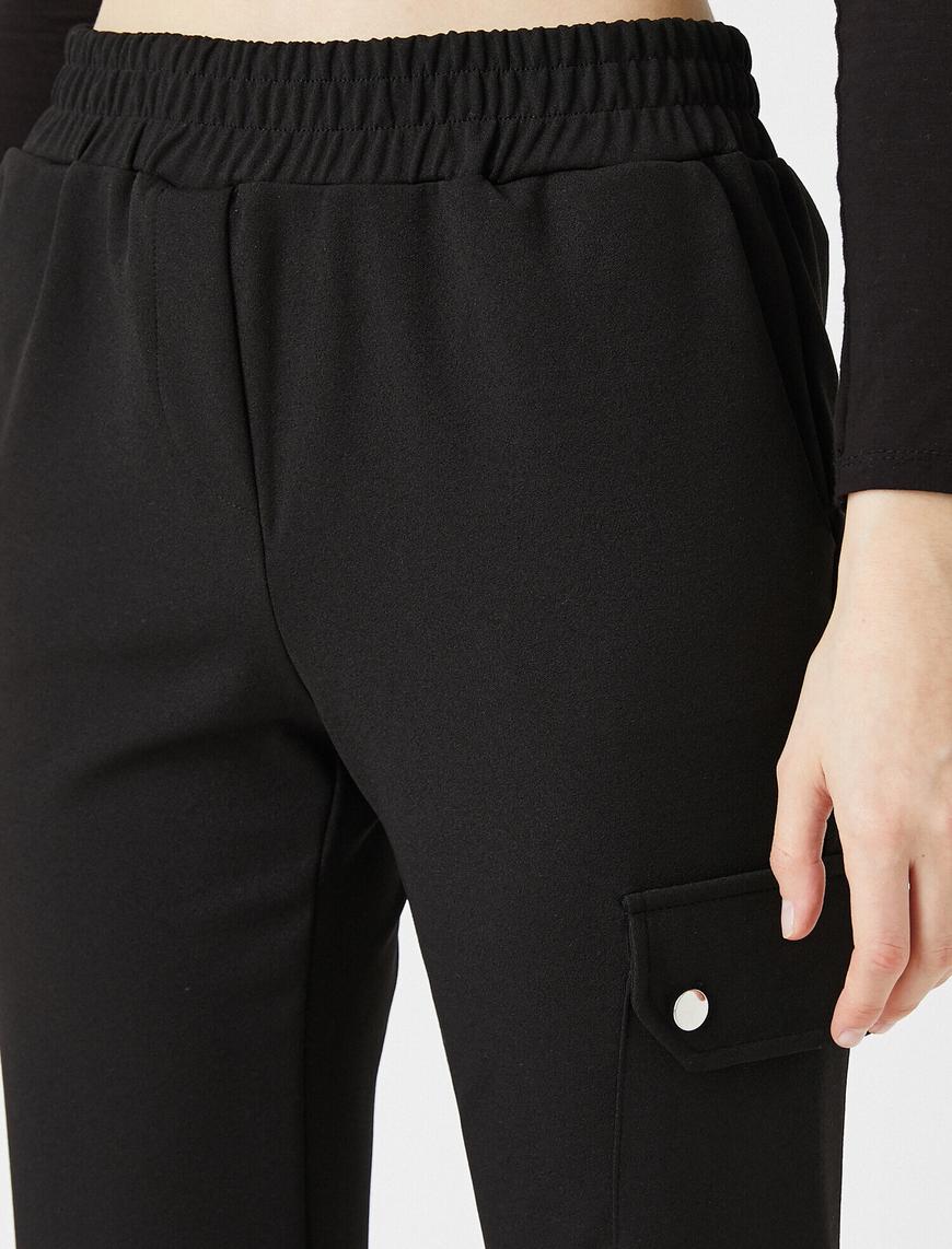   Krep Kargo Jogger Pantolon