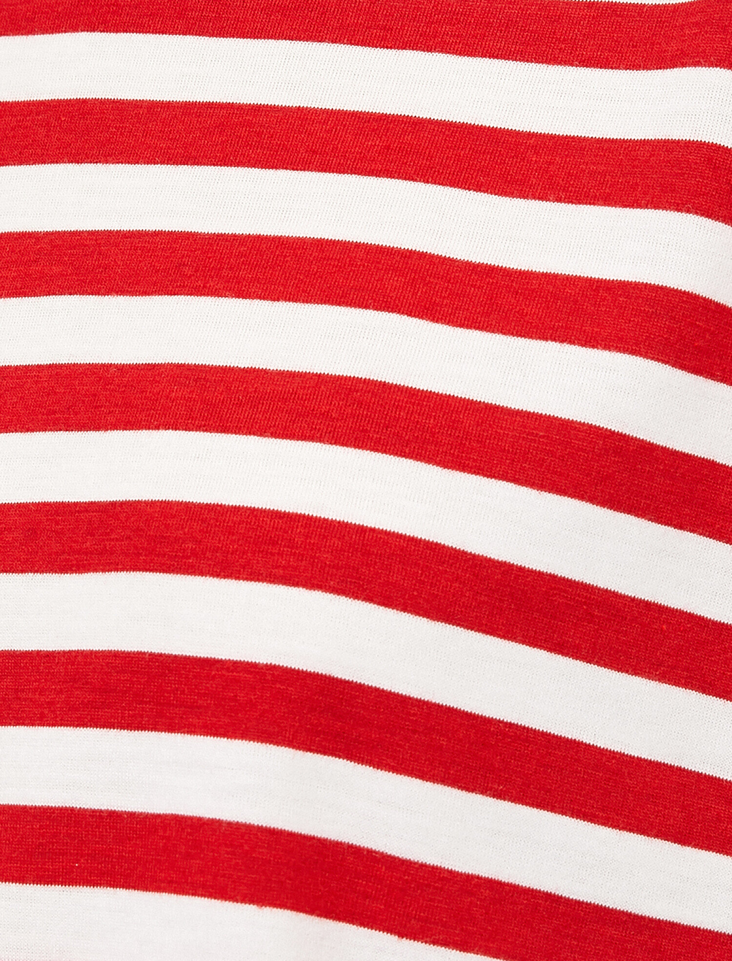   Bisiklet Yaka Kolsuz Çizgili Tişört