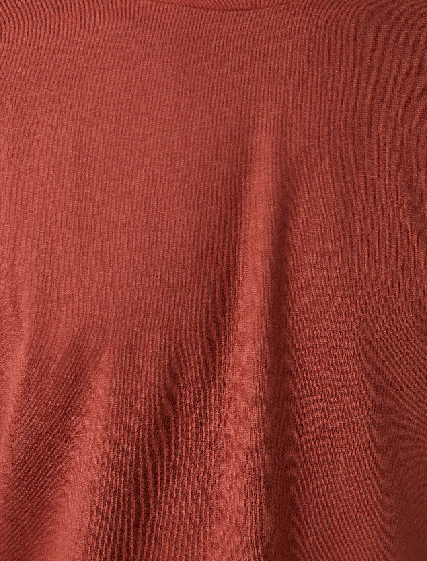 Pamuklu Bisiklet Yaka Kısa Kollu Basic Tişört