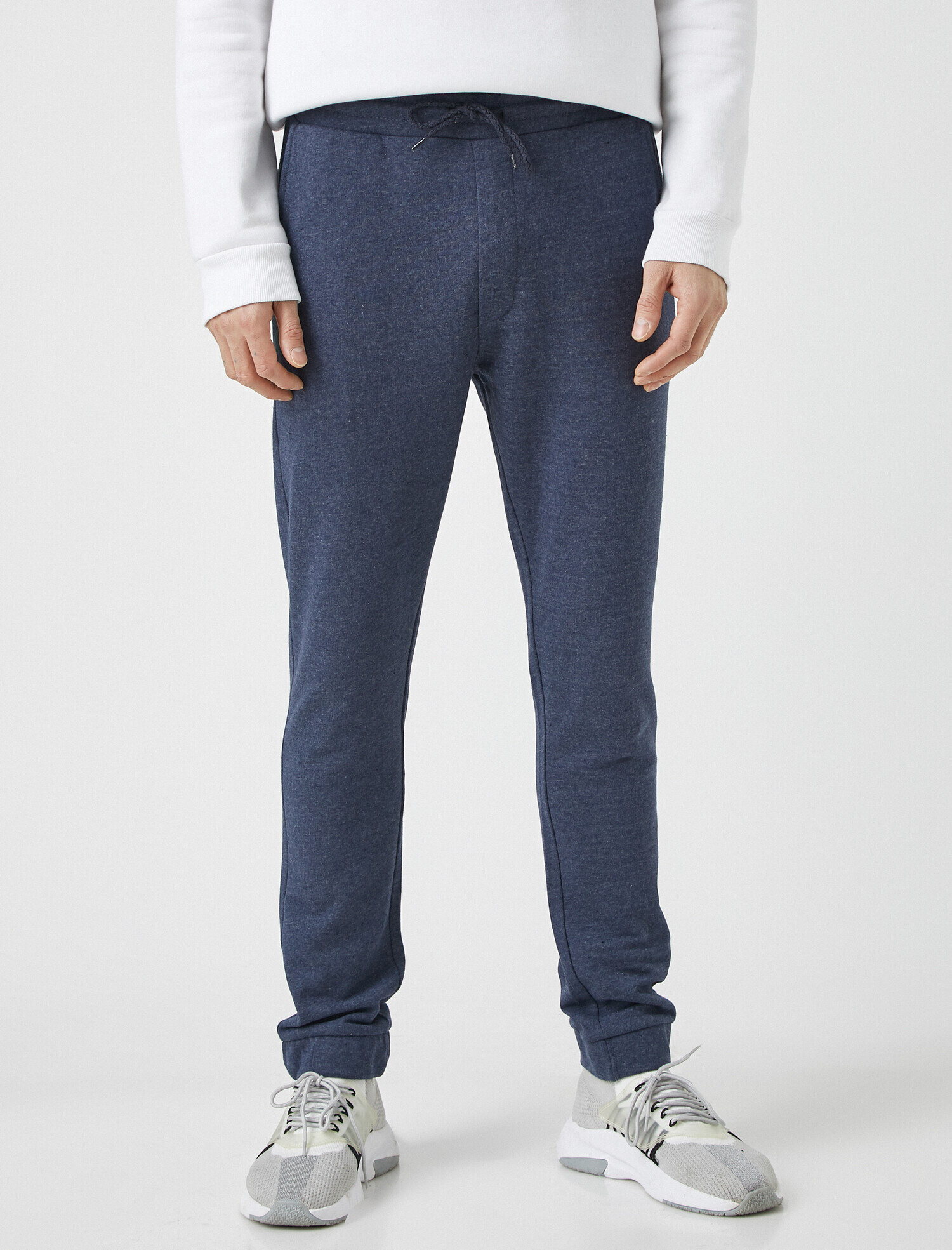   Pamuklu Beli Bağlamalı Cepli Basic Jogger Eşofman Altı