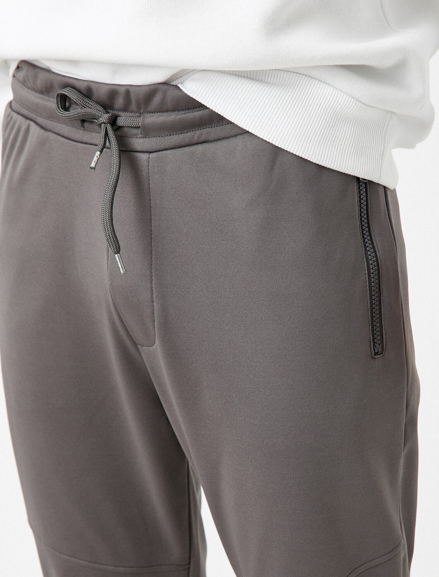 Cepli Fermuarlı Normal Bel Jogger Eşofman Altı