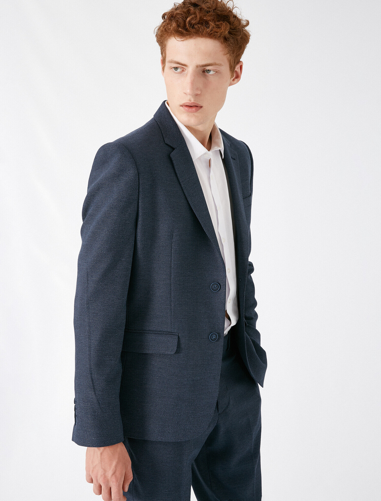 Cep Detaylı Düğmeli Blazer
