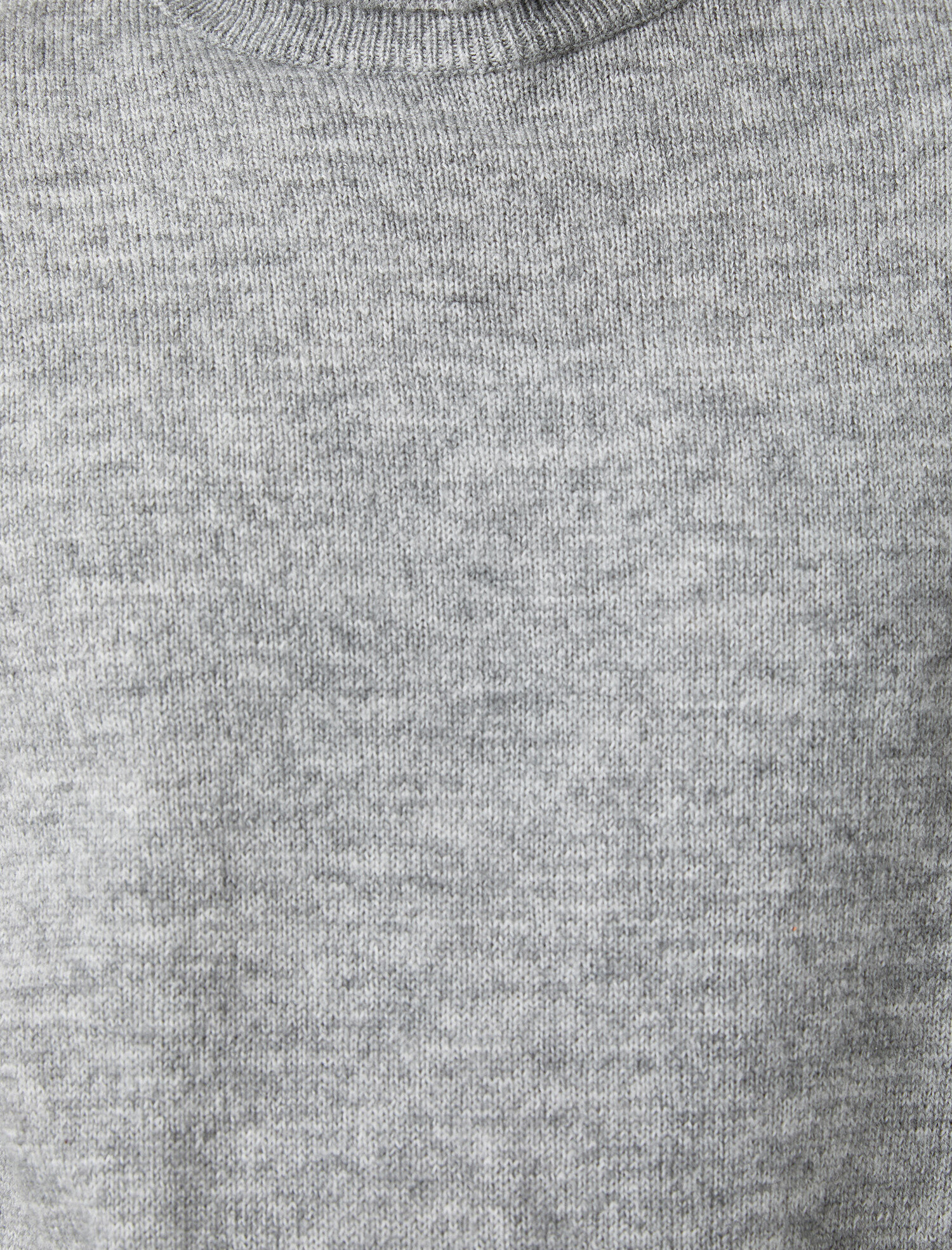   Boğazlı Triko Kazak Uzun Kollu