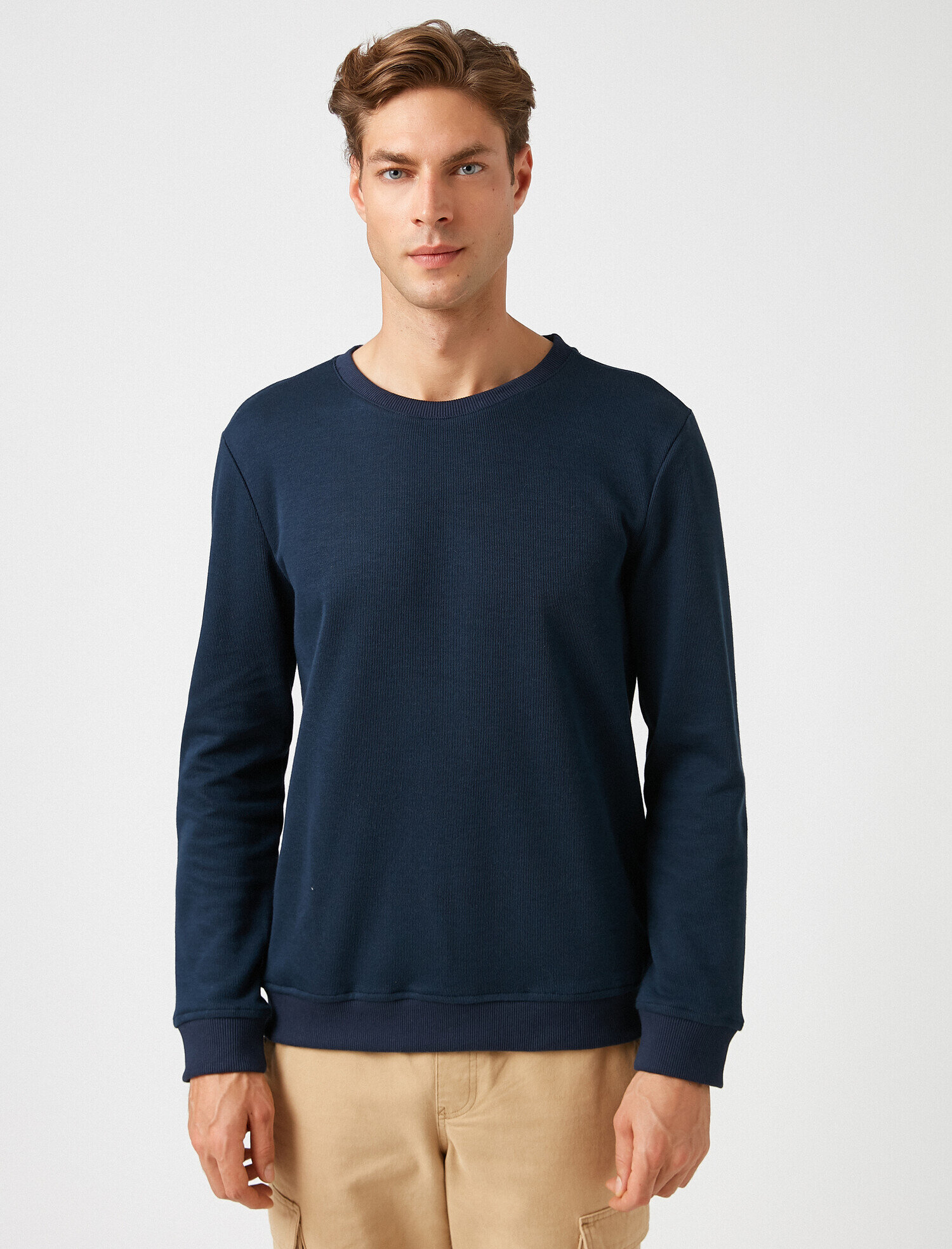   Bisiklet Yaka Basic Kazak