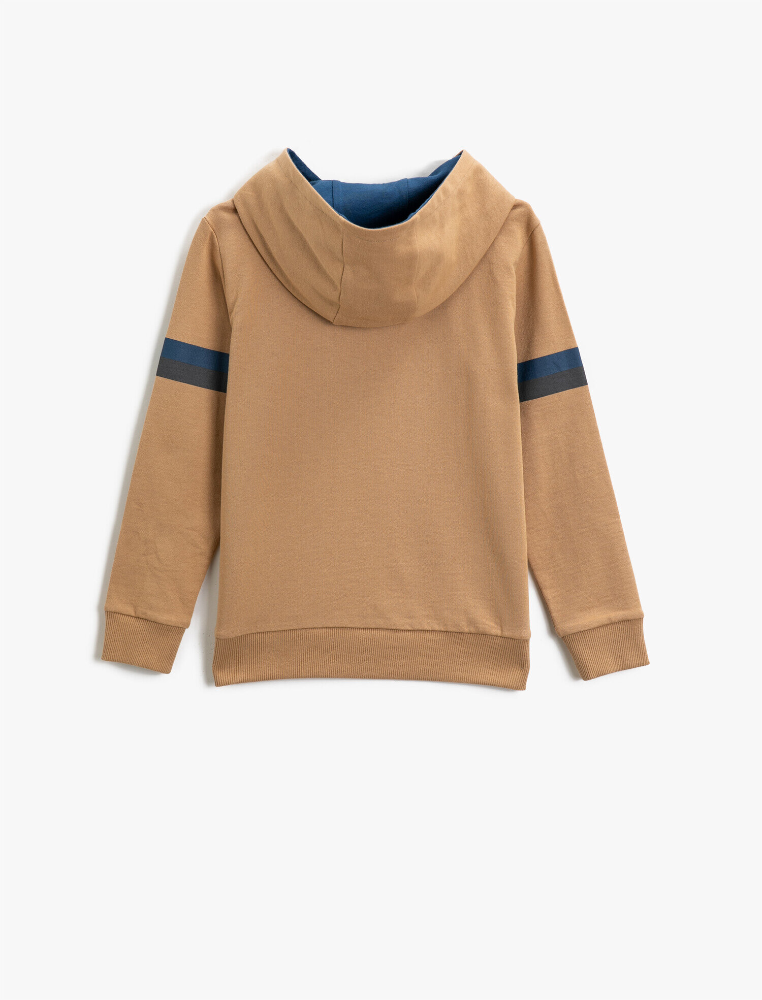  Erkek Çocuk Pamuklu Kapüşonlu Baskılı Sweatshirt