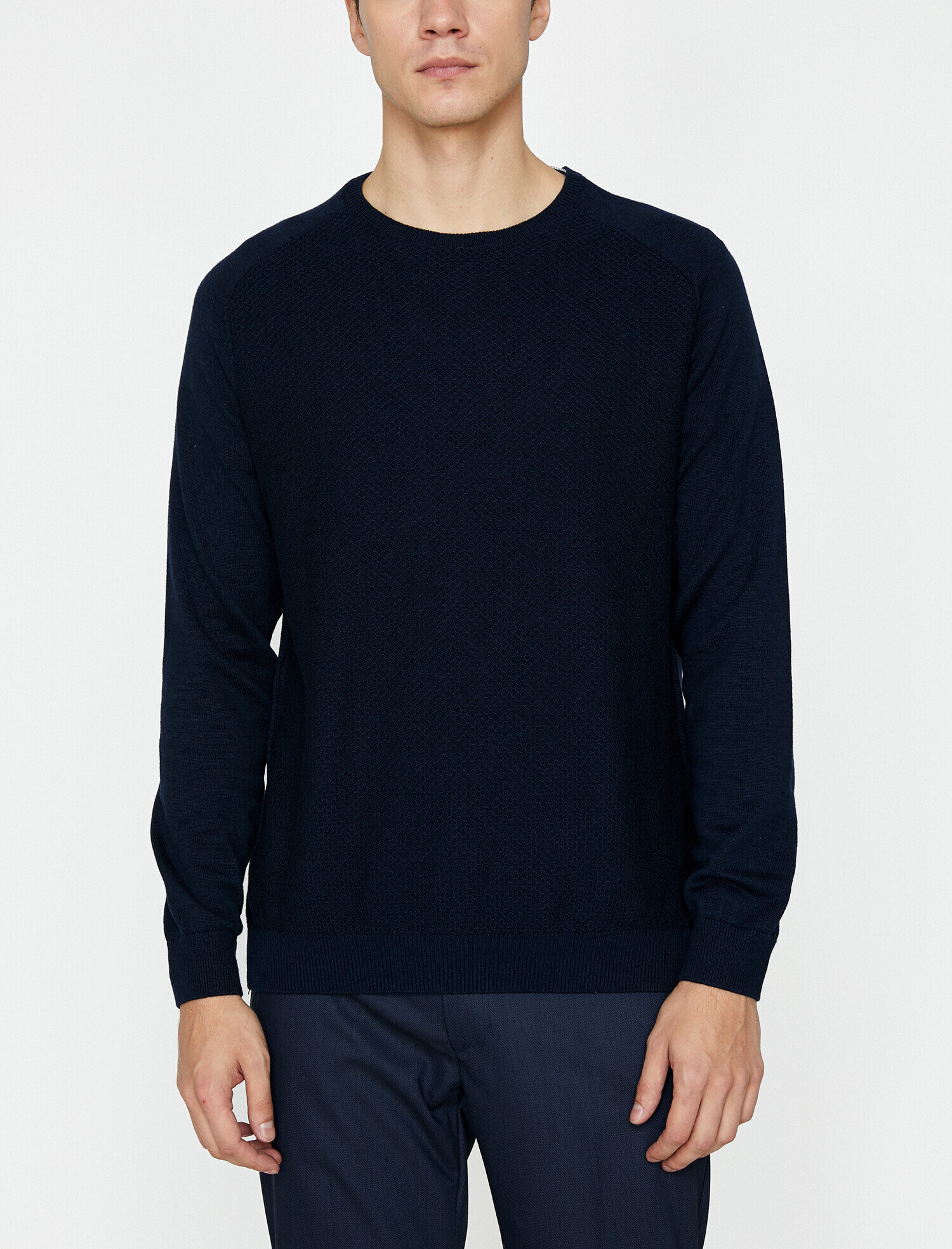   Bisiklet Yaka Triko Kazak