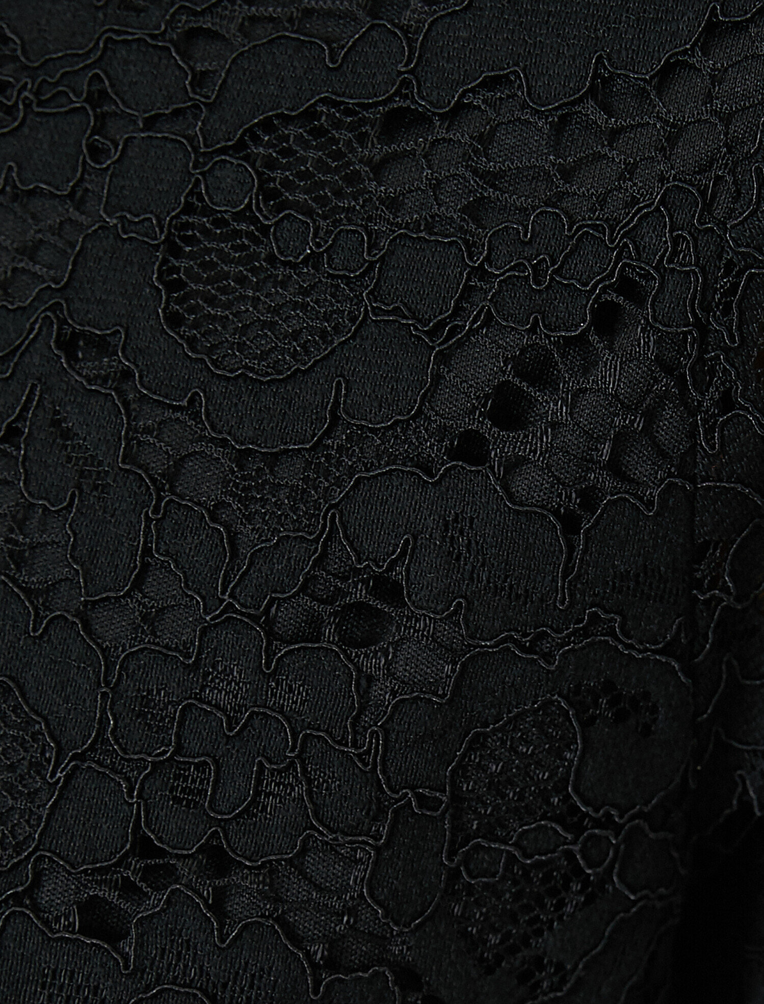   Dantel Detaylı Elbise