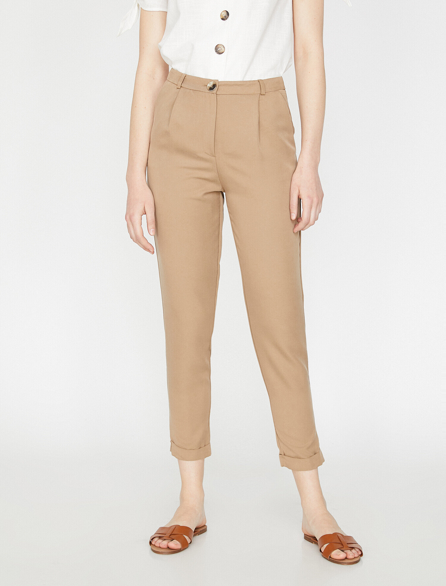   Cep Detaylı Pantolon