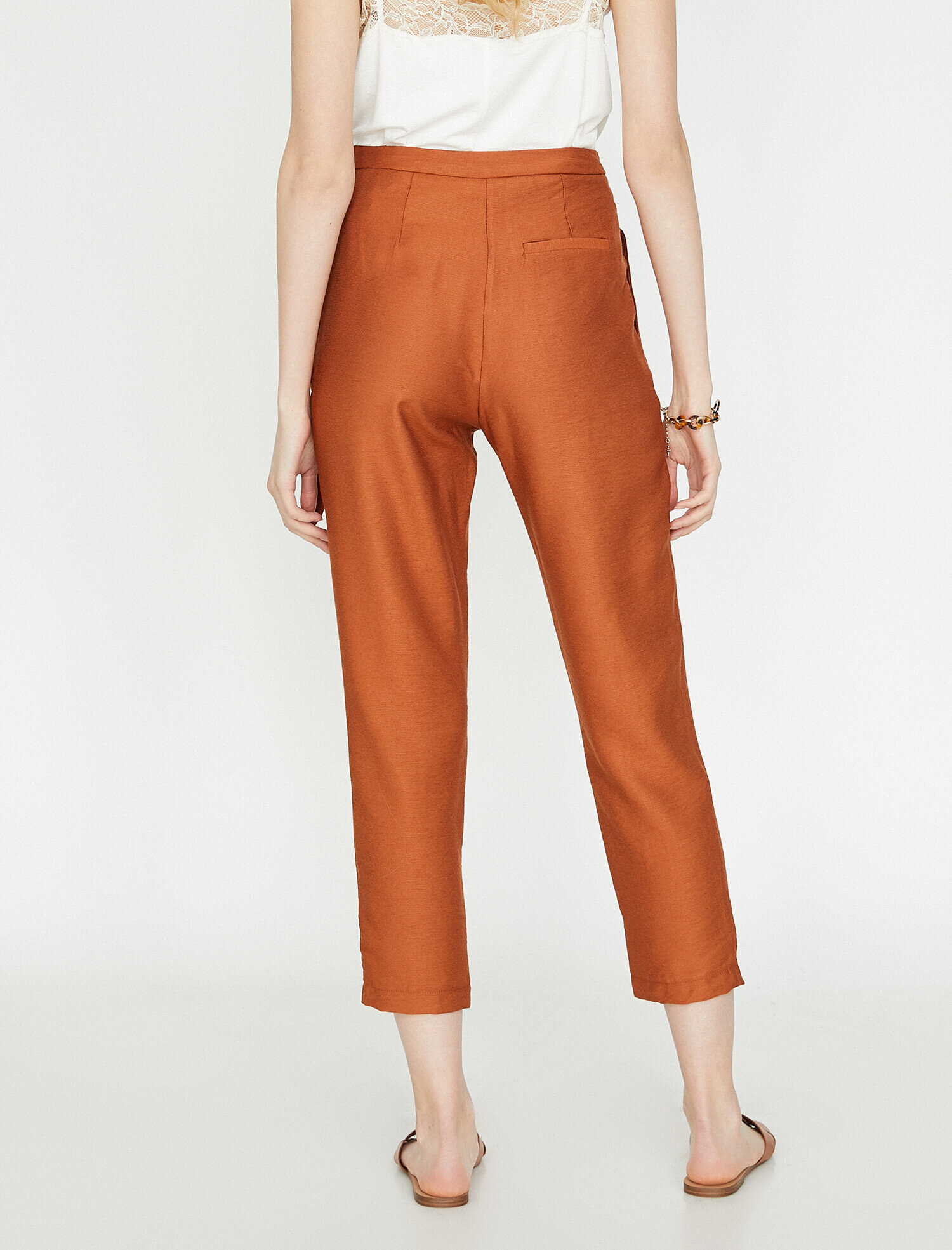   Cep Detaylı Pantolon