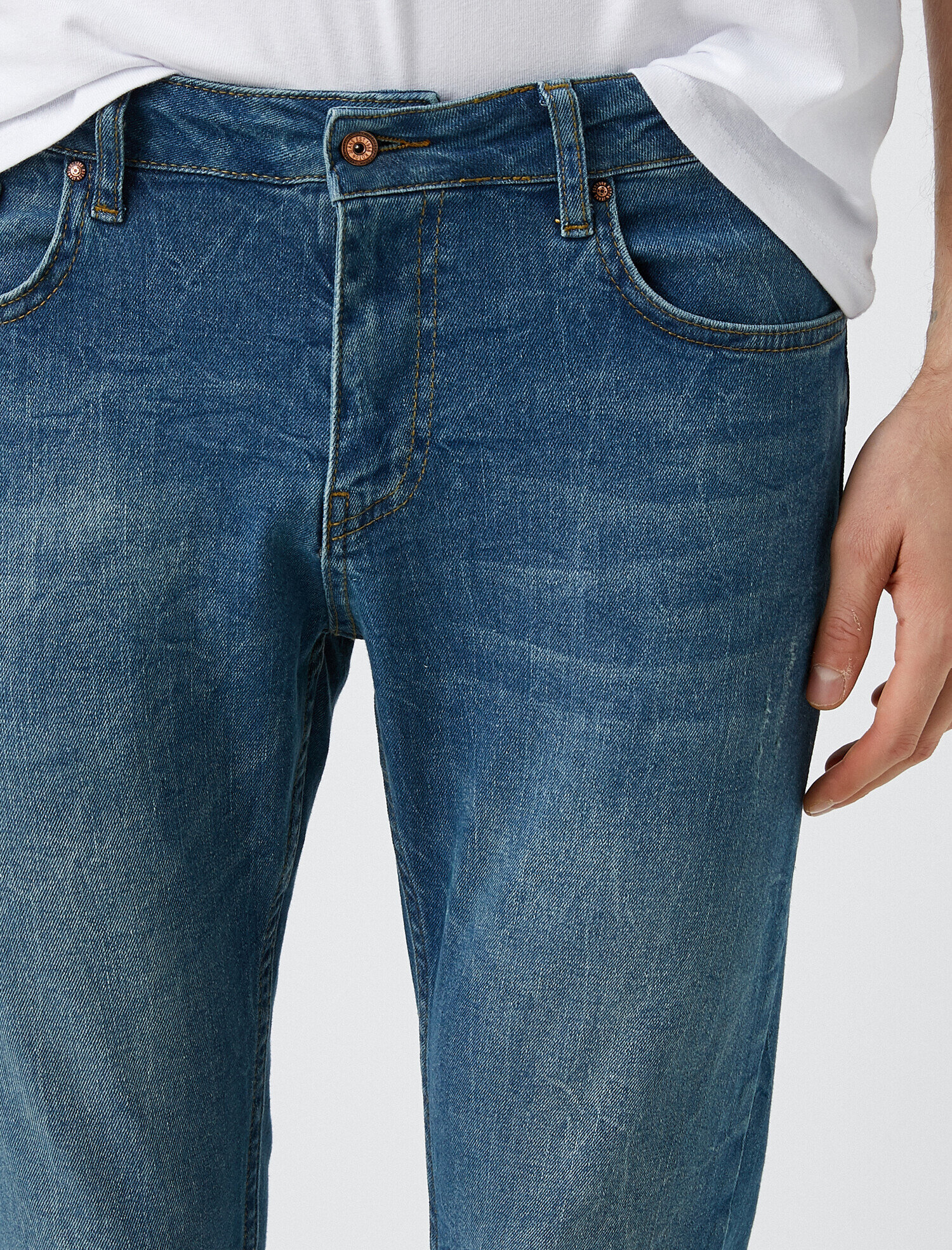   Skinny Fit Kot Pantolon - Michael Jean