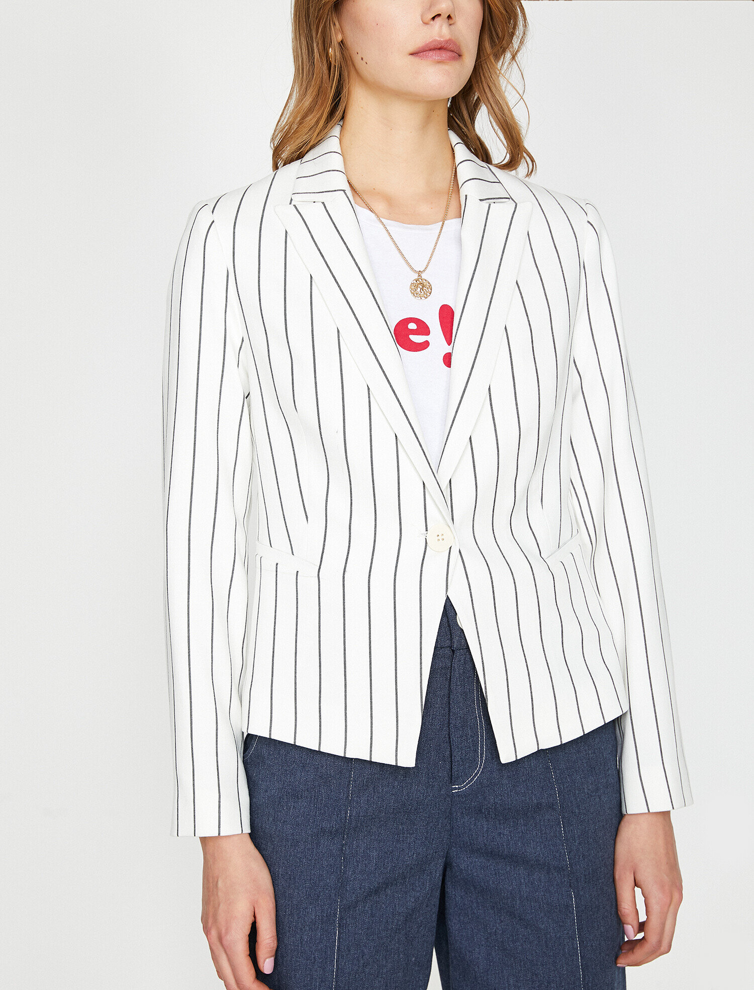  Çizgili Ceket