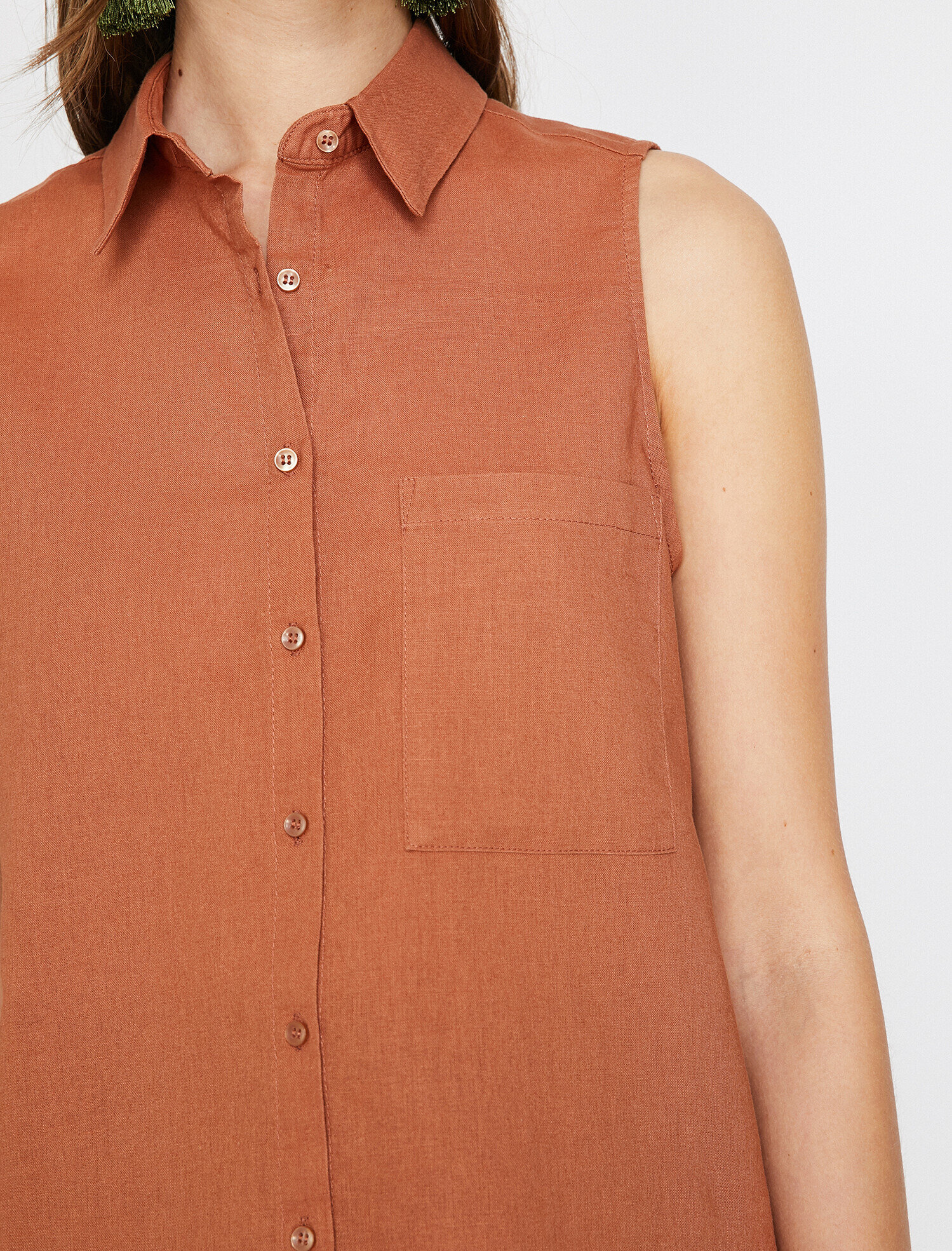   Cep Detaylı Gömlek