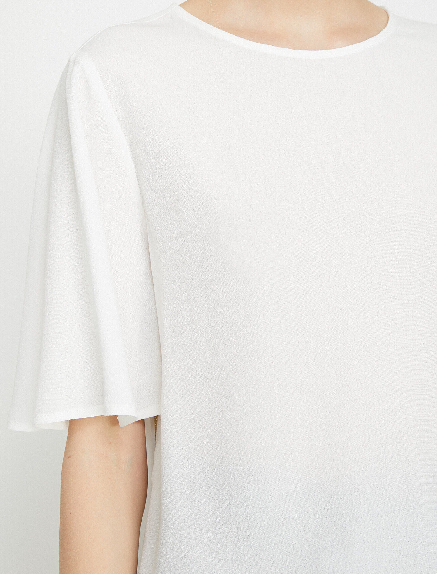   Şerit Detaylı Bluz