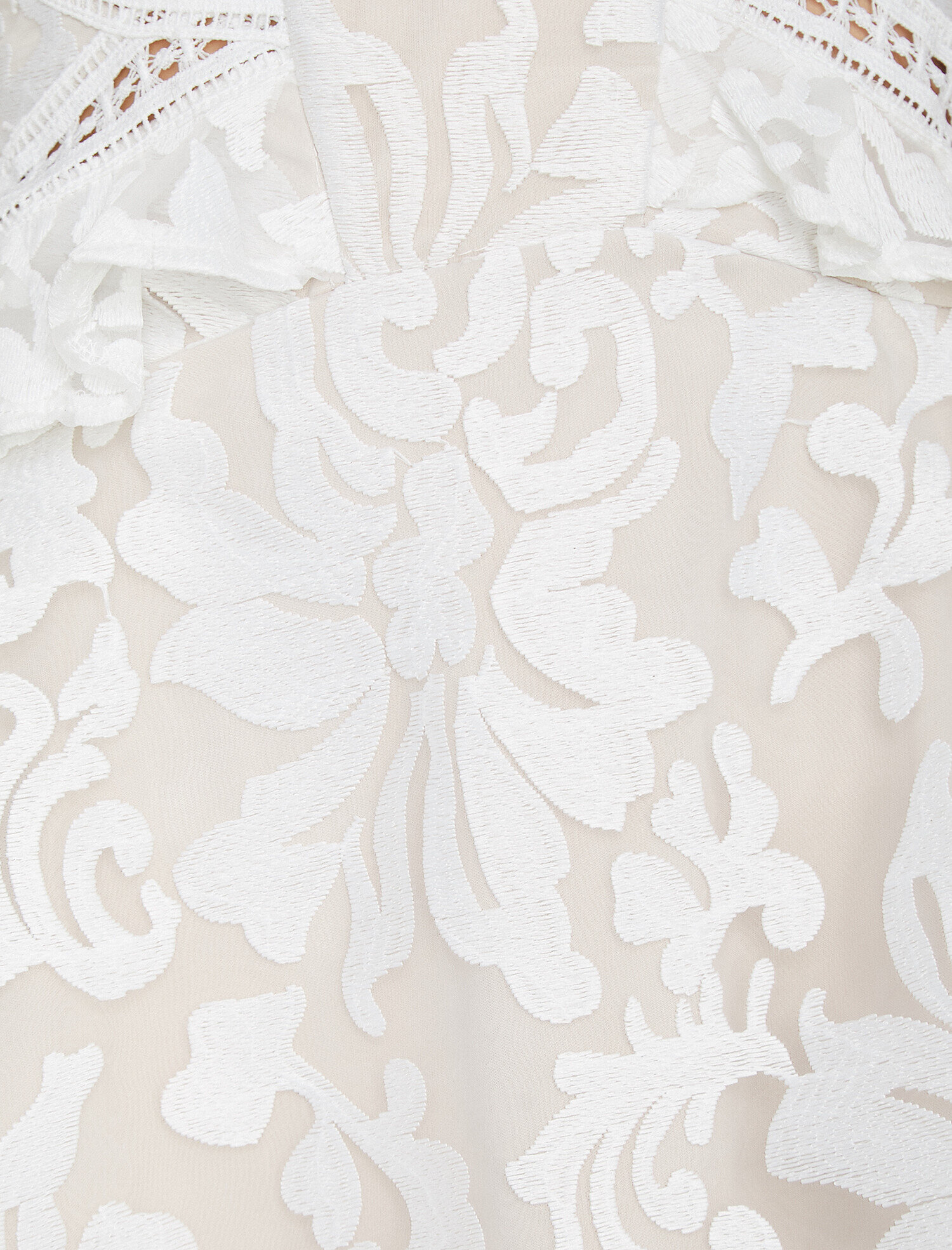   Dantel Detaylı Abiye Elbise