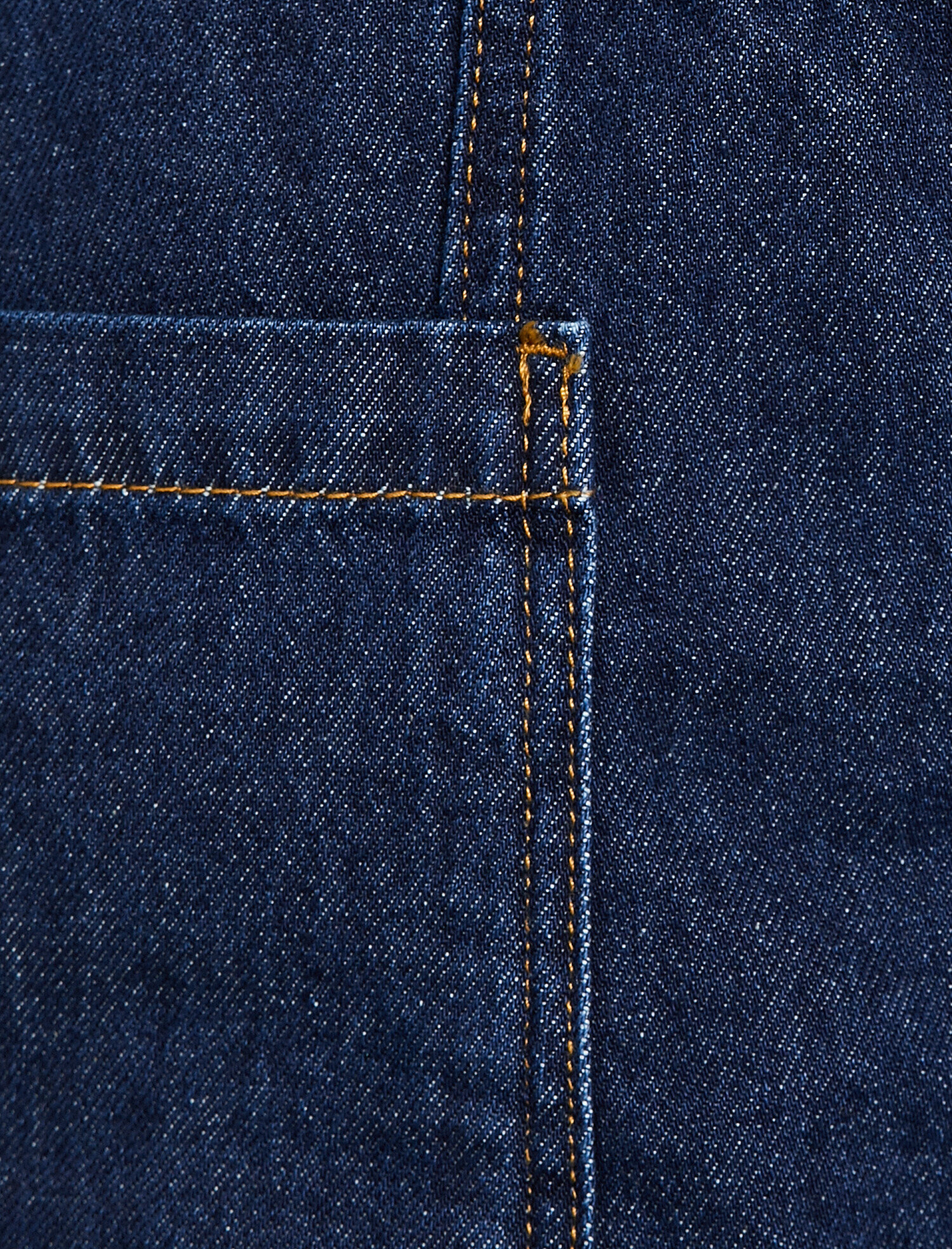   Askılı Jean Elbise