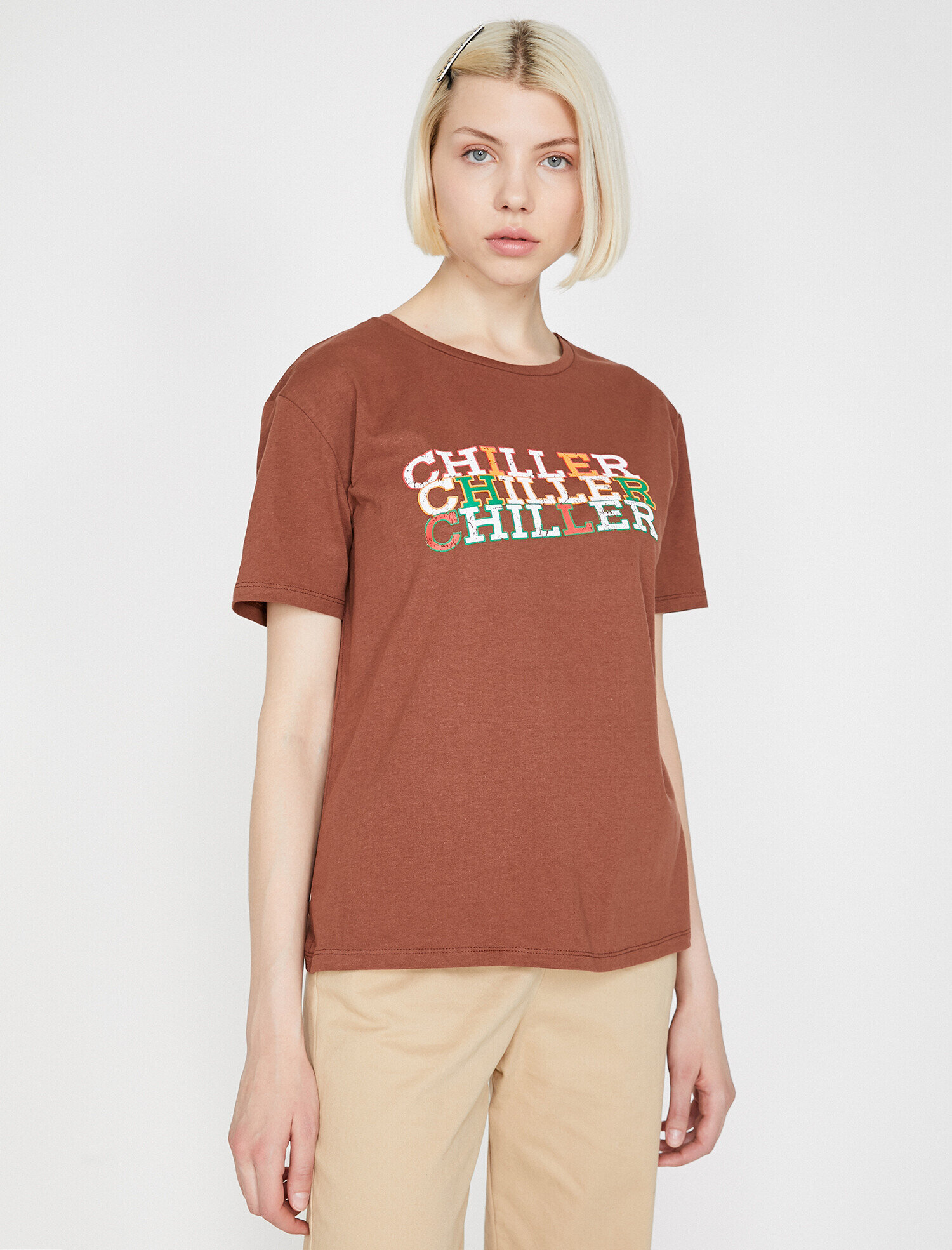   Yazılı Baskılı Tişört