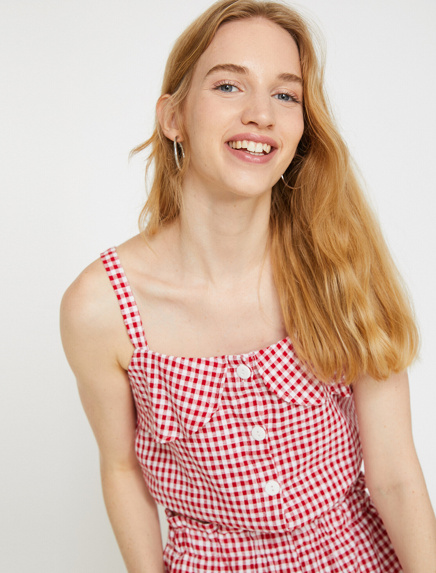   Düğme Detaylı Atlet